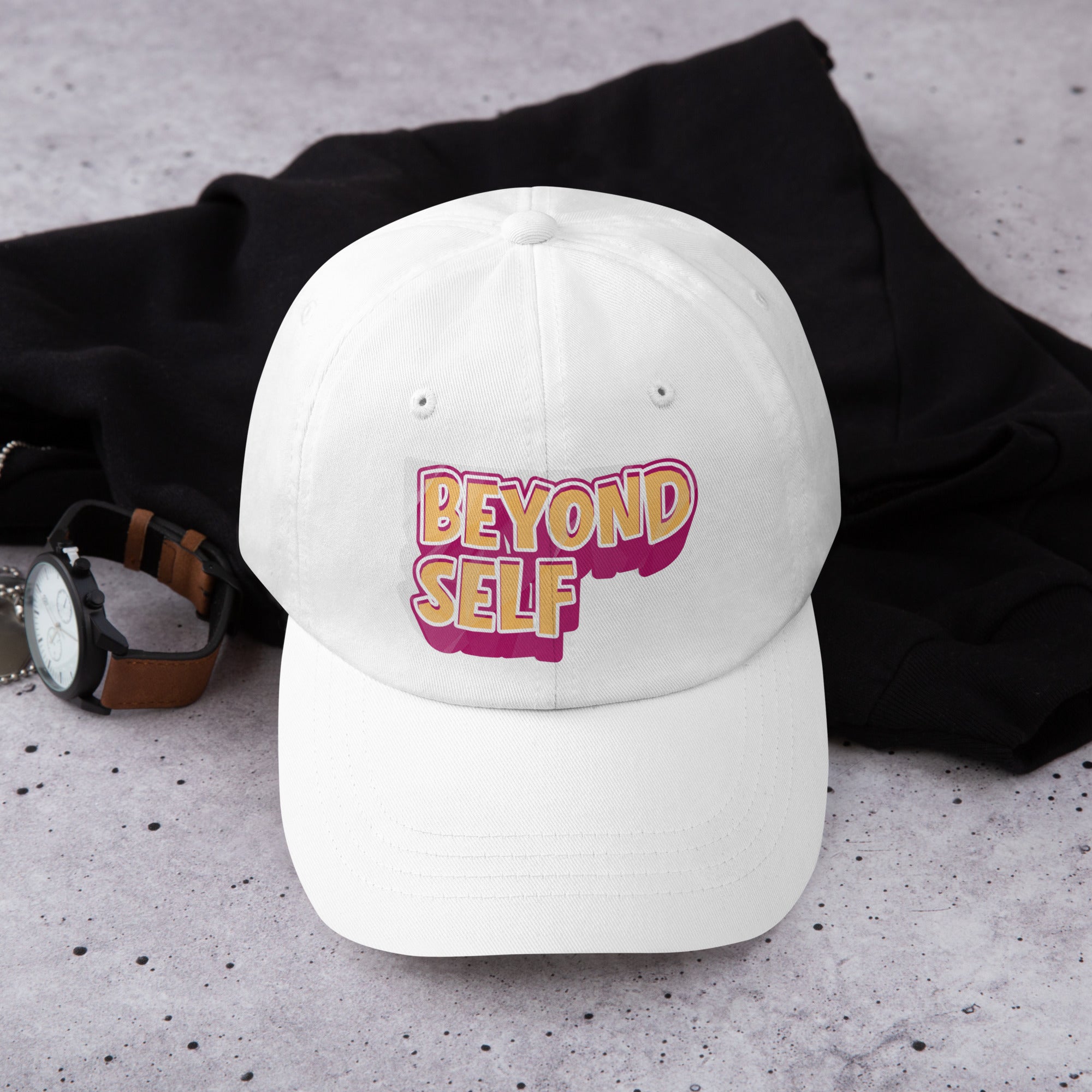Dad hat - Beyond Self Dad Hat – Elite Minimal Luxury by printfluence.net