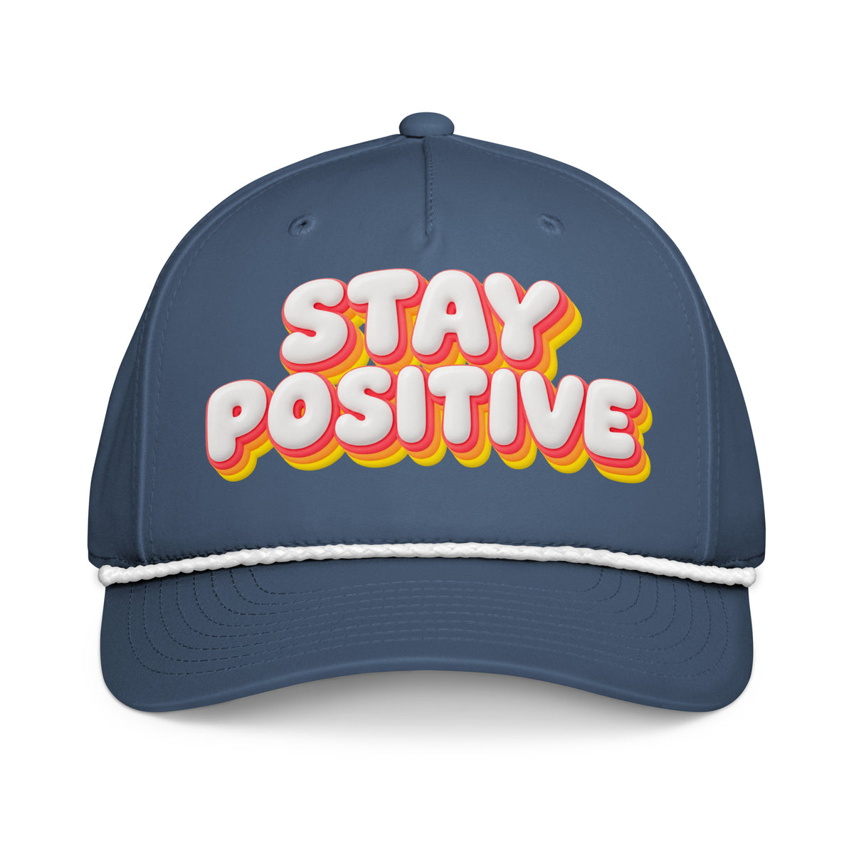 Inspirational Quotes Lovers | Classic Rope Cap — STAY POSITIVE. by printfluence