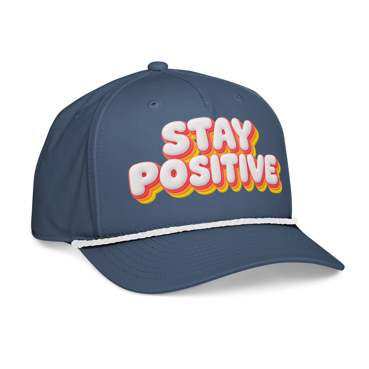 Inspirational Quotes Lovers | Classic Rope Cap — STAY POSITIVE. by printfluence