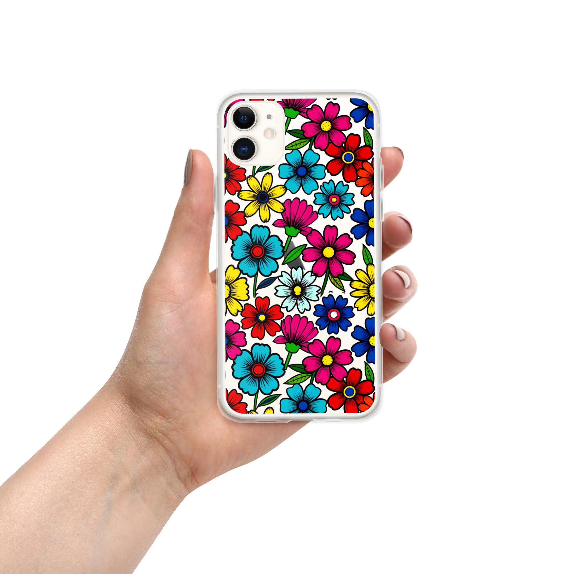 Clear Case for iPhone® - Elite Floral Formations iPhone Case – Success Bloom Luxury by printfluence.net