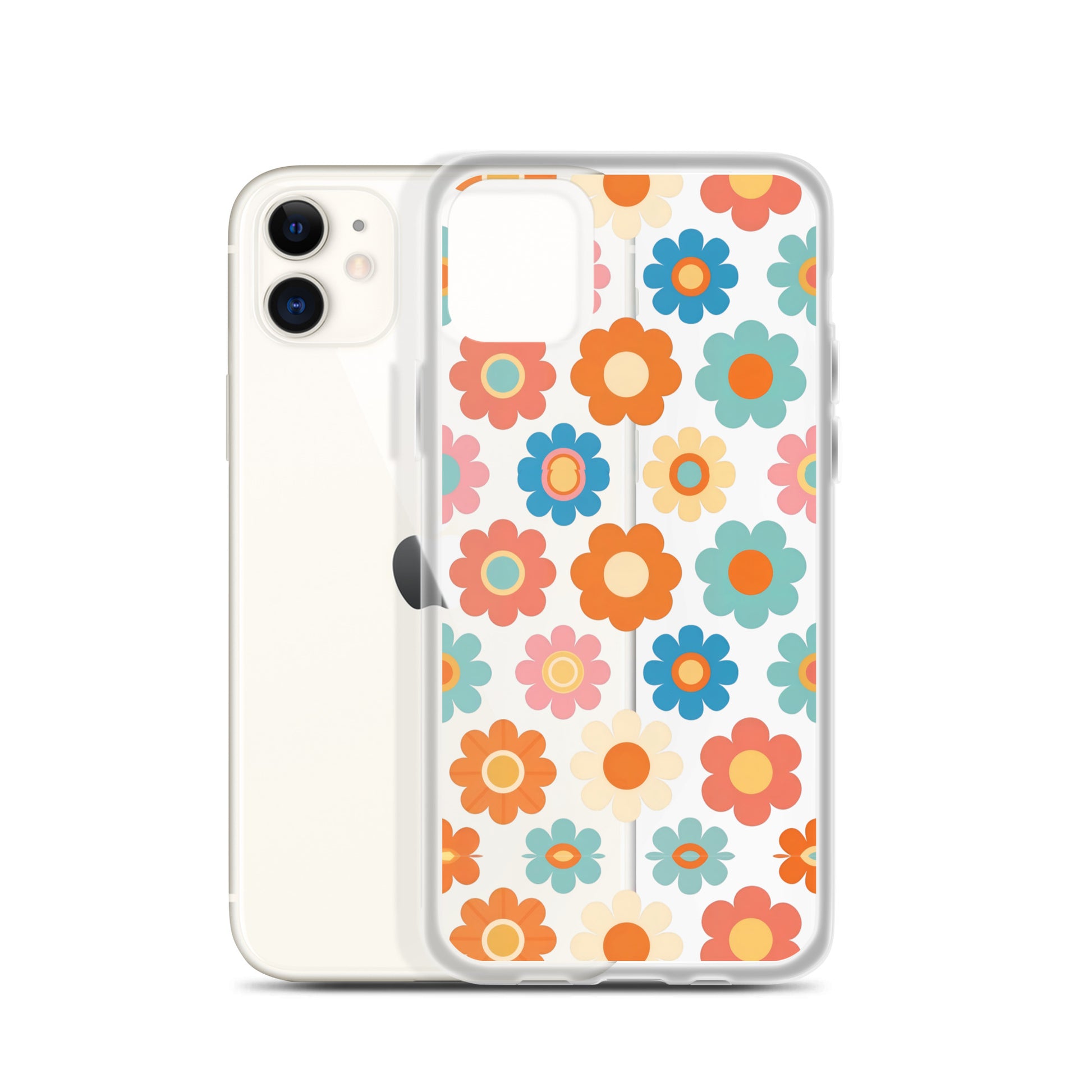 Clear Case for iPhone® - Beautiful Bloom iPhone Case – Vibrant Floral Charm by printfluence.net