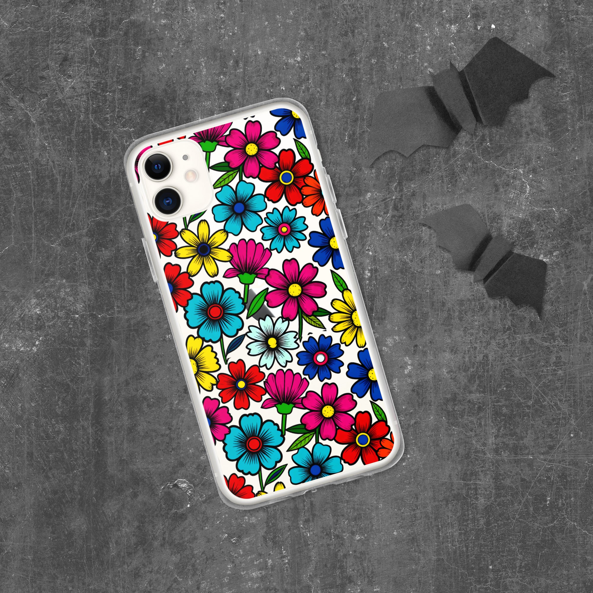 Clear Case for iPhone® - Elite Floral Formations iPhone Case – Success Bloom Luxury by printfluence.net