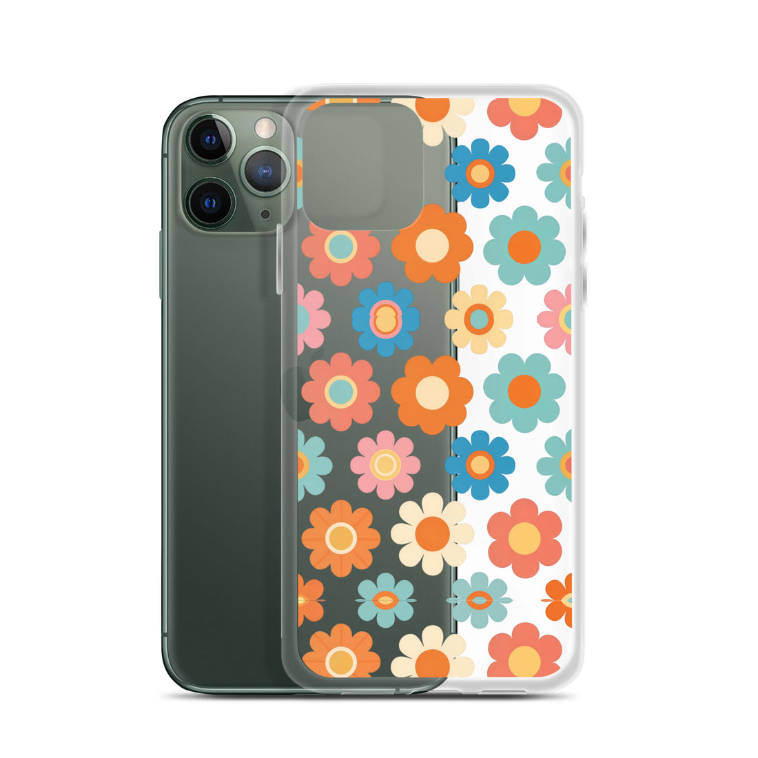 Clear Case for iPhone® - Beautiful Bloom iPhone Case – Vibrant Floral Charm by printfluence.net