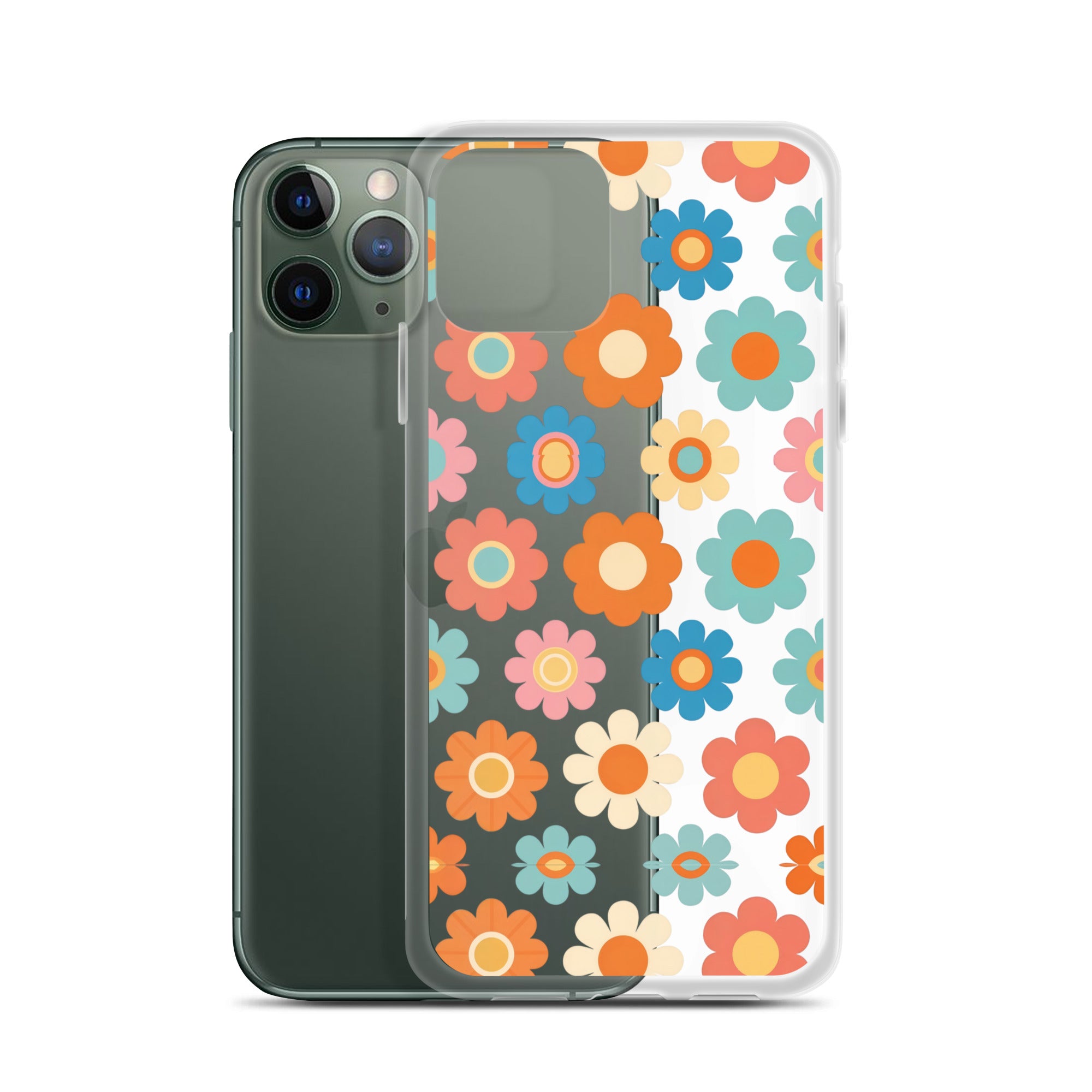Clear Case for iPhone® - Beautiful Bloom iPhone Case – Vibrant Floral Charm by printfluence.net