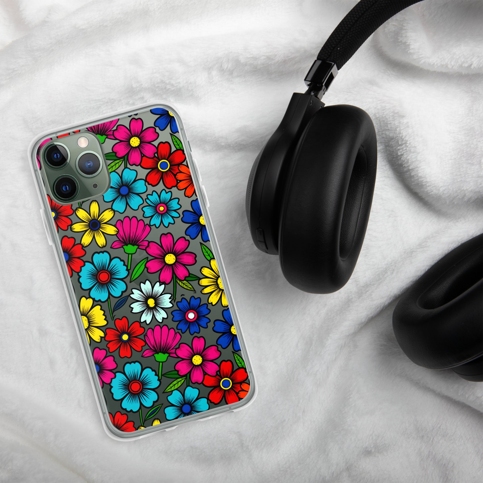 Clear Case for iPhone® - Elite Floral Formations iPhone Case – Success Bloom Luxury by printfluence.net