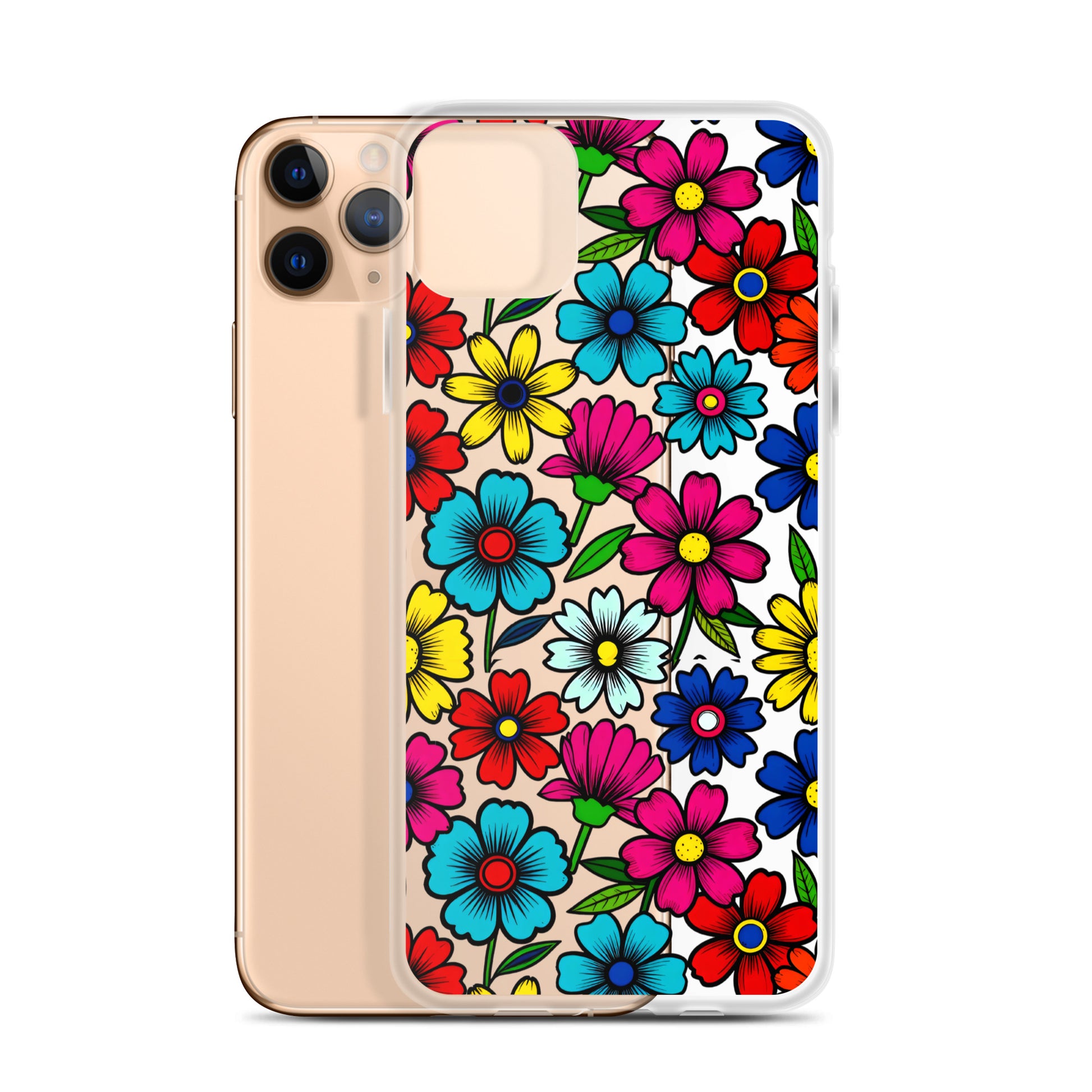 Clear Case for iPhone® - Elite Floral Formations iPhone Case – Success Bloom Luxury by printfluence.net