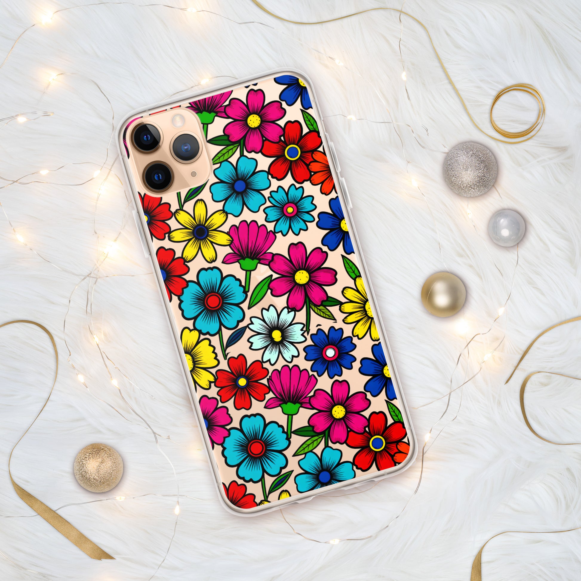 Clear Case for iPhone® - Elite Floral Formations iPhone Case – Success Bloom Luxury by printfluence.net