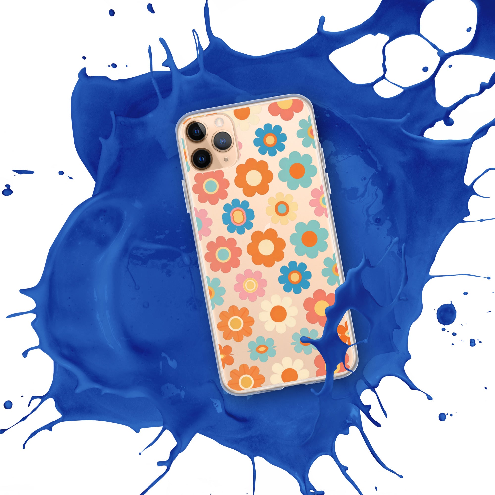 Clear Case for iPhone® - Beautiful Bloom iPhone Case – Vibrant Floral Charm by printfluence.net