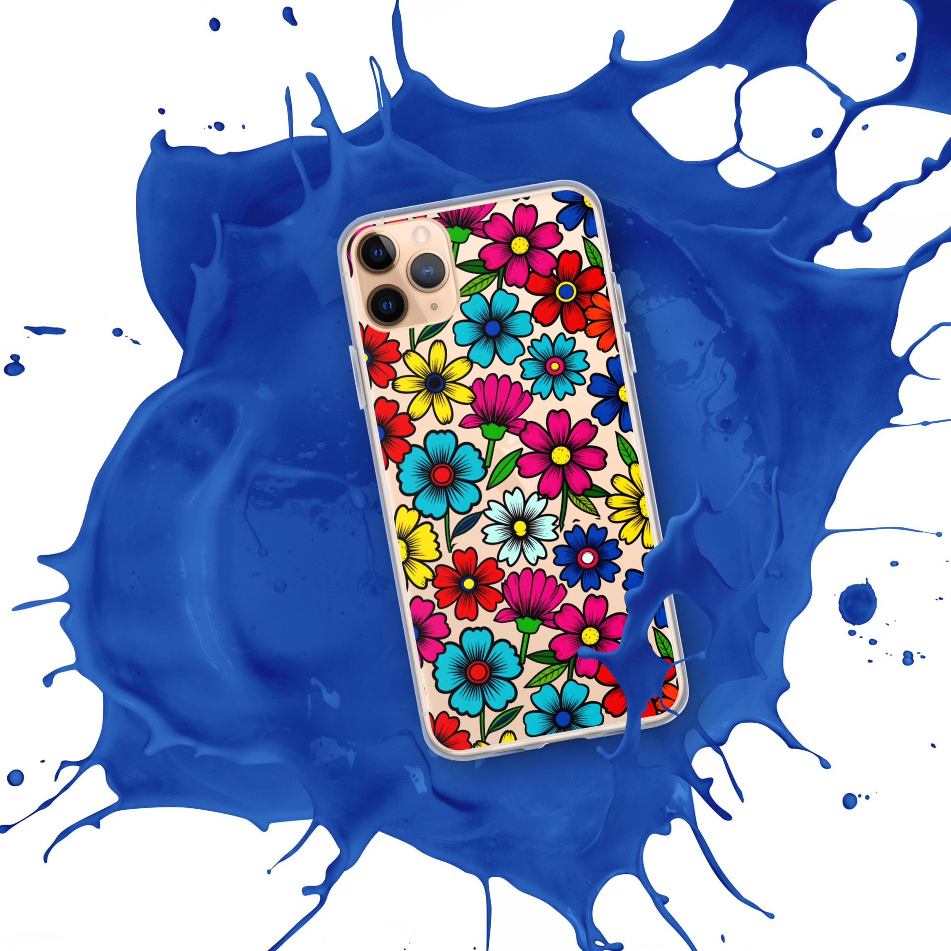 Clear Case for iPhone® - Elite Floral Formations iPhone Case – Success Bloom Luxury by printfluence.net