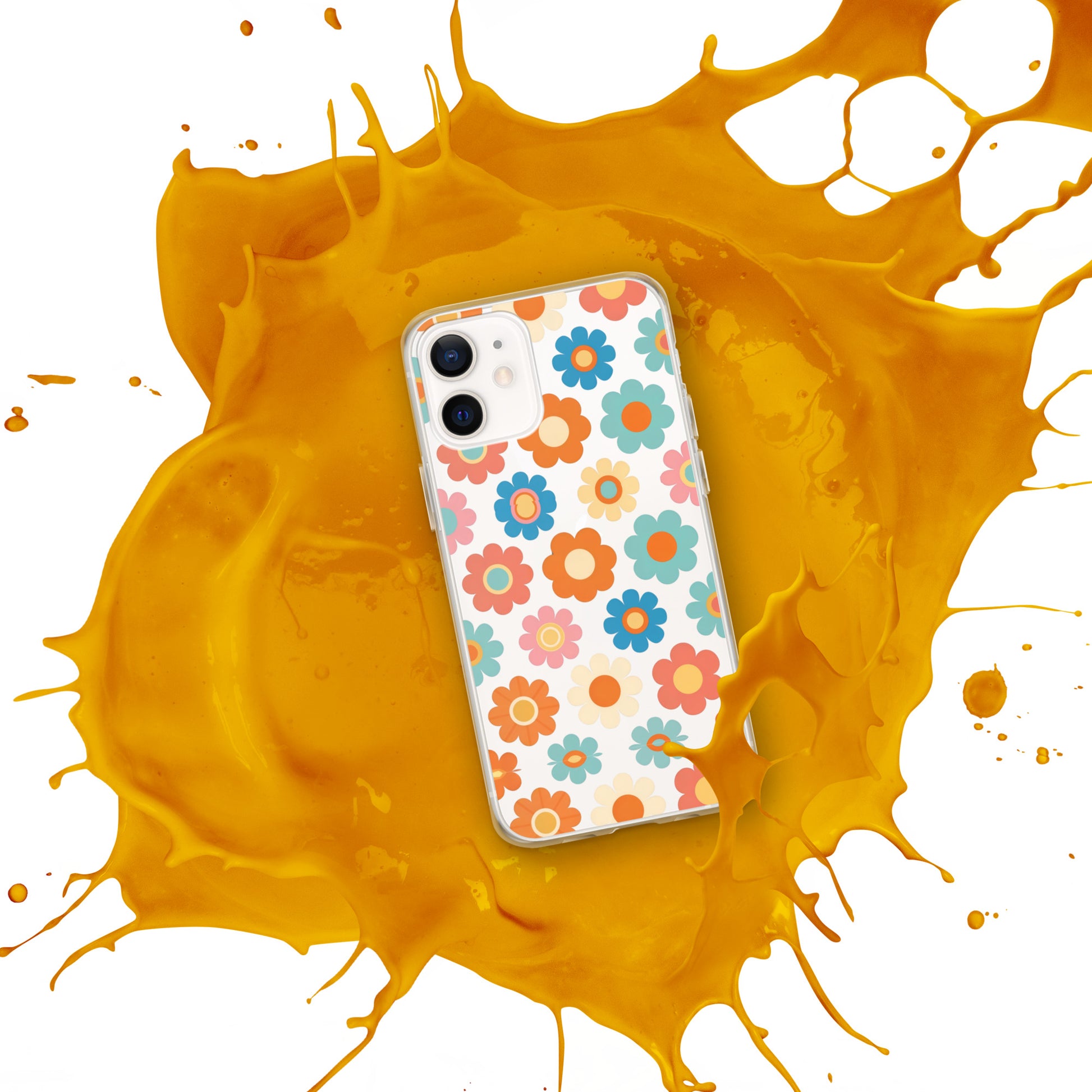 Clear Case for iPhone® - Beautiful Bloom iPhone Case – Vibrant Floral Charm by printfluence.net