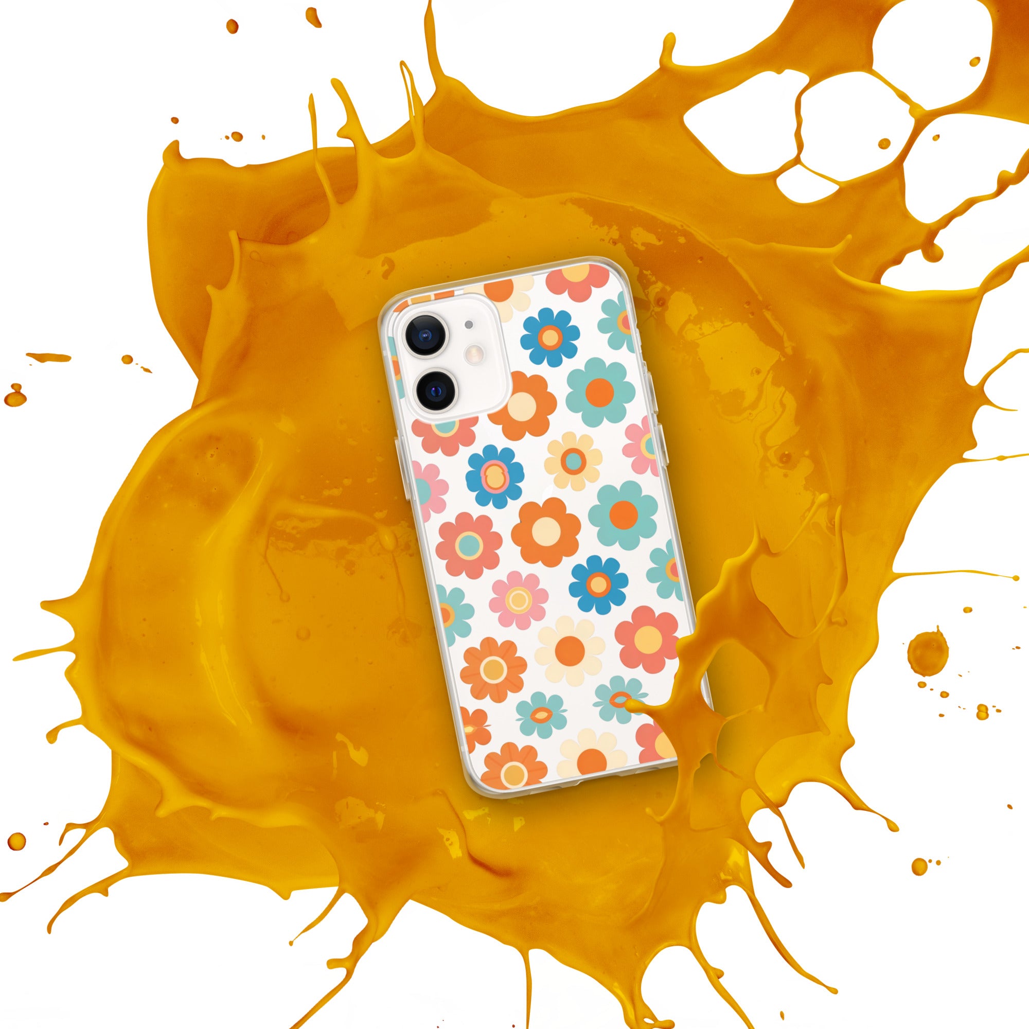 Clear Case for iPhone® - Beautiful Bloom iPhone Case – Vibrant Floral Charm by printfluence.net