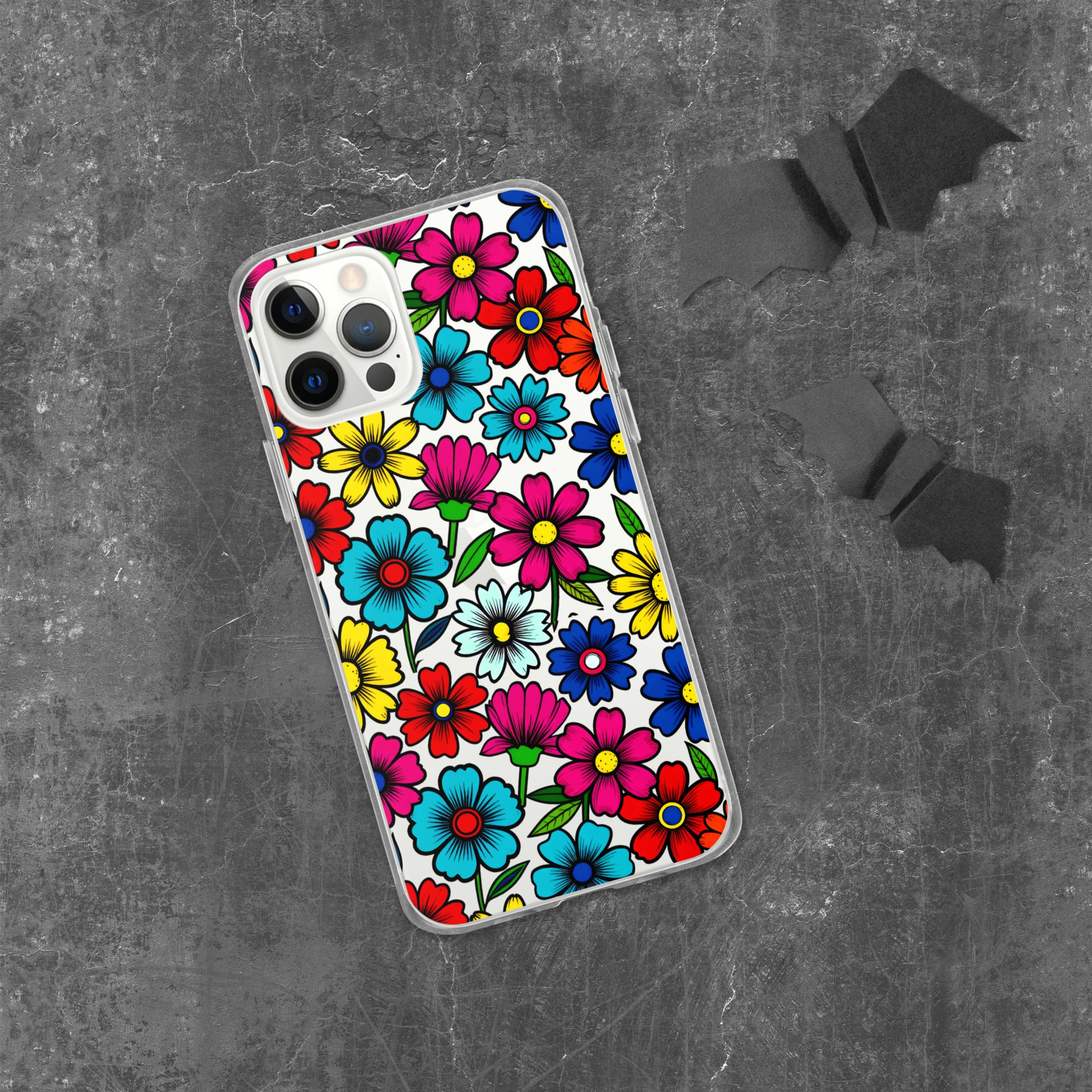 Clear Case for iPhone® - Elite Floral Formations iPhone Case – Success Bloom Luxury by printfluence.net