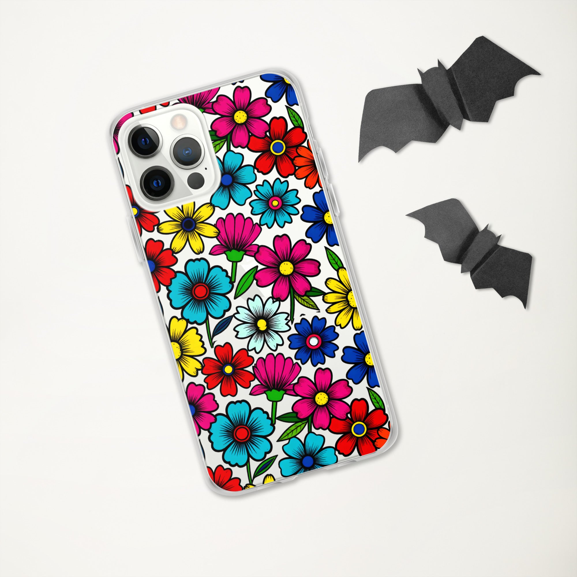Clear Case for iPhone® - Elite Floral Formations iPhone Case – Success Bloom Luxury by printfluence.net