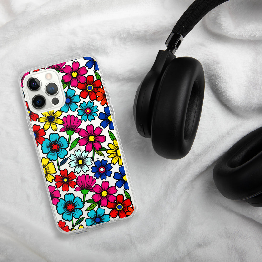 Clear Case for iPhone® - Elite Floral Formations iPhone Case – Success Bloom Luxury by printfluence.net