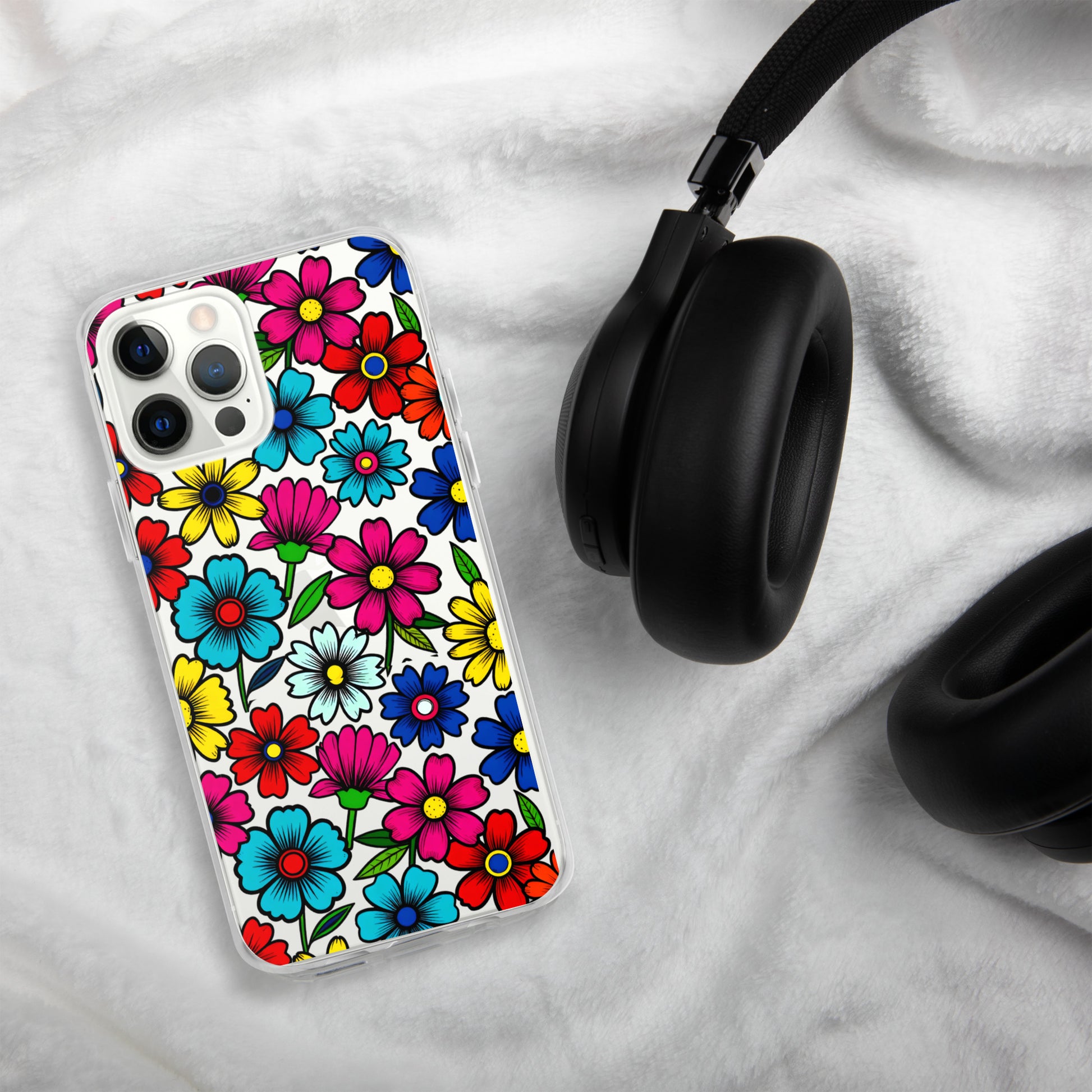 Clear Case for iPhone® - Elite Floral Formations iPhone Case – Success Bloom Luxury by printfluence.net