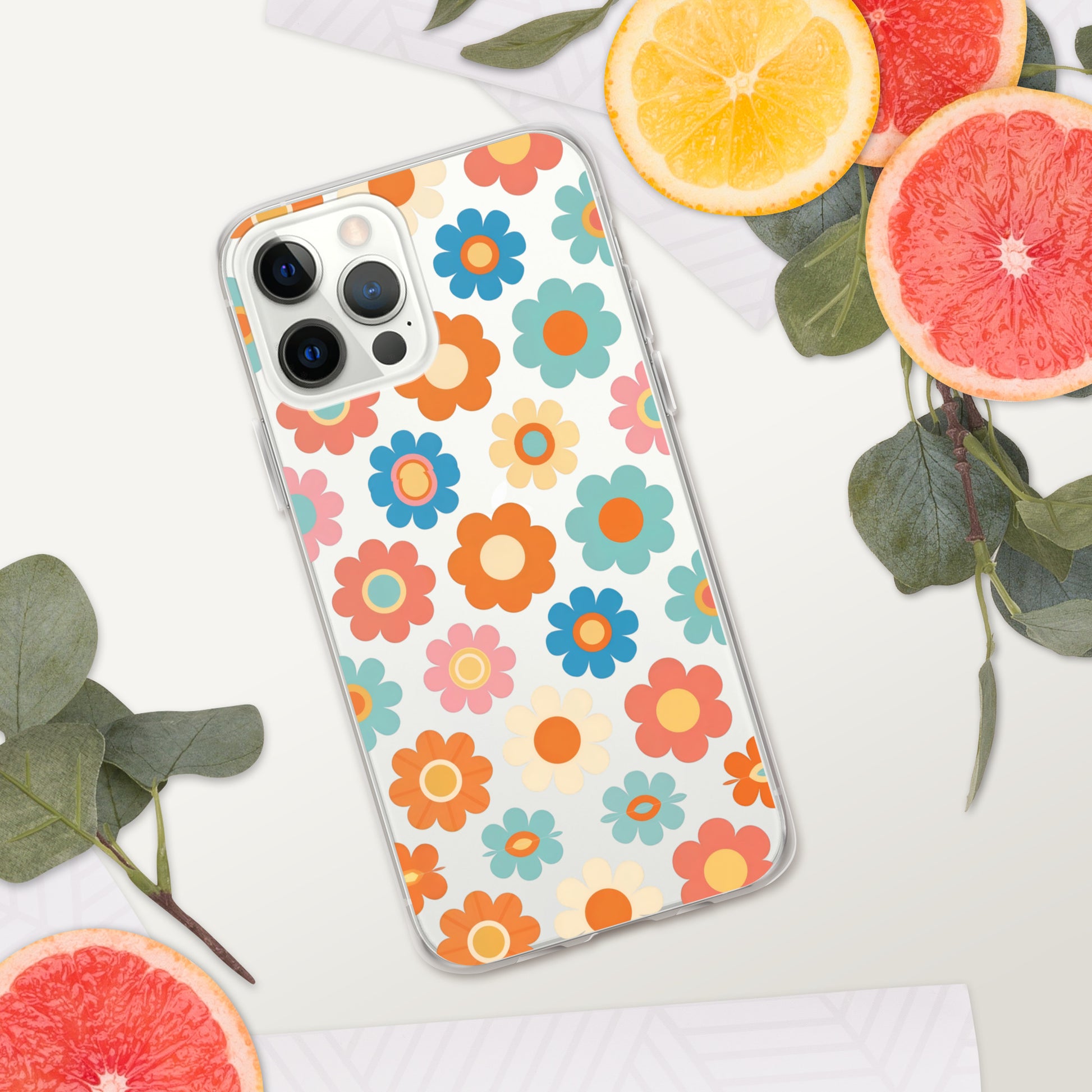 Clear Case for iPhone® - Beautiful Bloom iPhone Case – Vibrant Floral Charm by printfluence.net