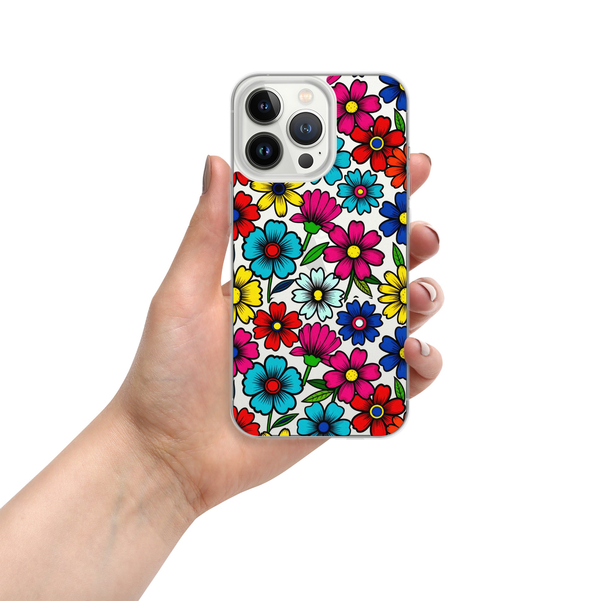 Clear Case for iPhone® - Elite Floral Formations iPhone Case – Success Bloom Luxury by printfluence.net