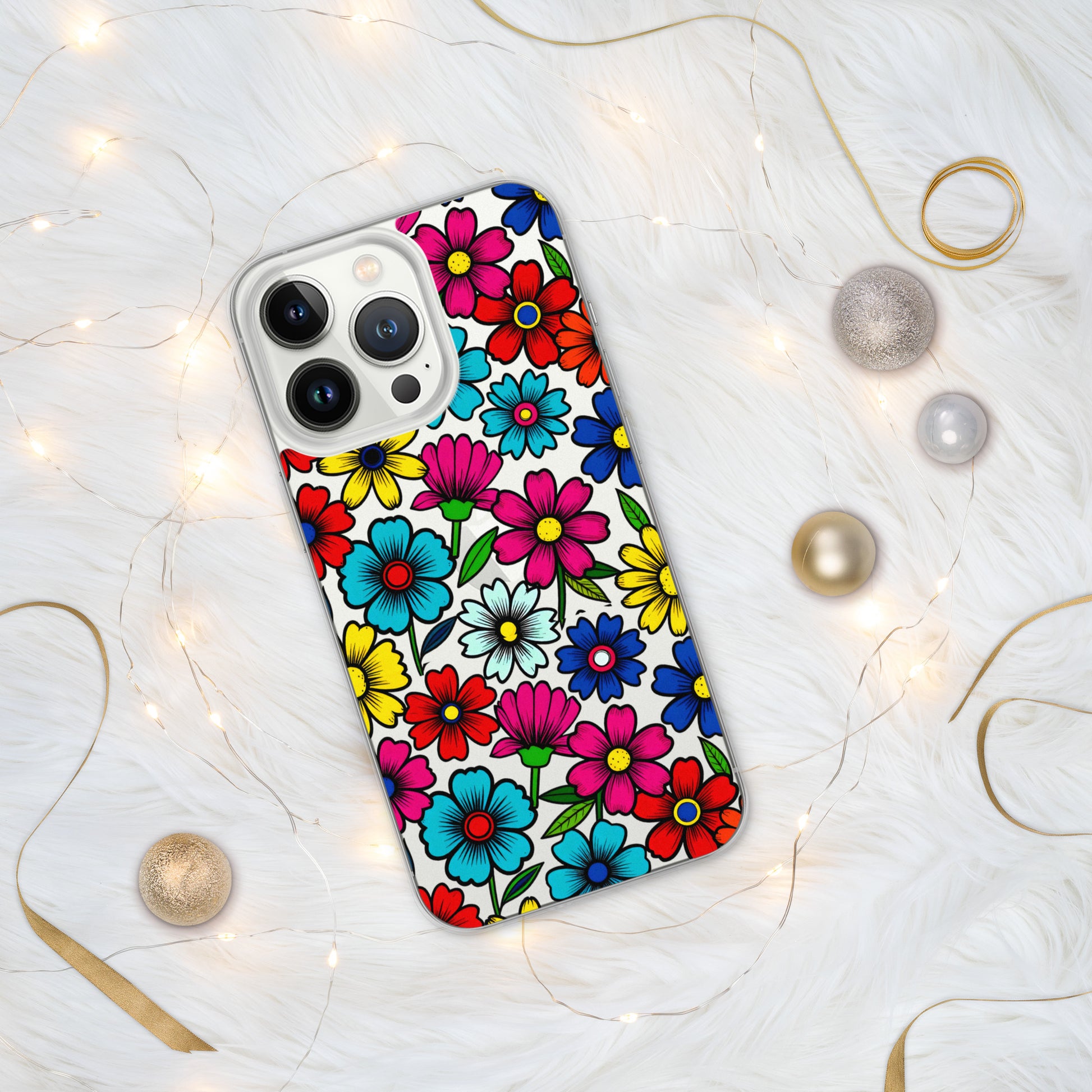 Clear Case for iPhone® - Elite Floral Formations iPhone Case – Success Bloom Luxury by printfluence.net