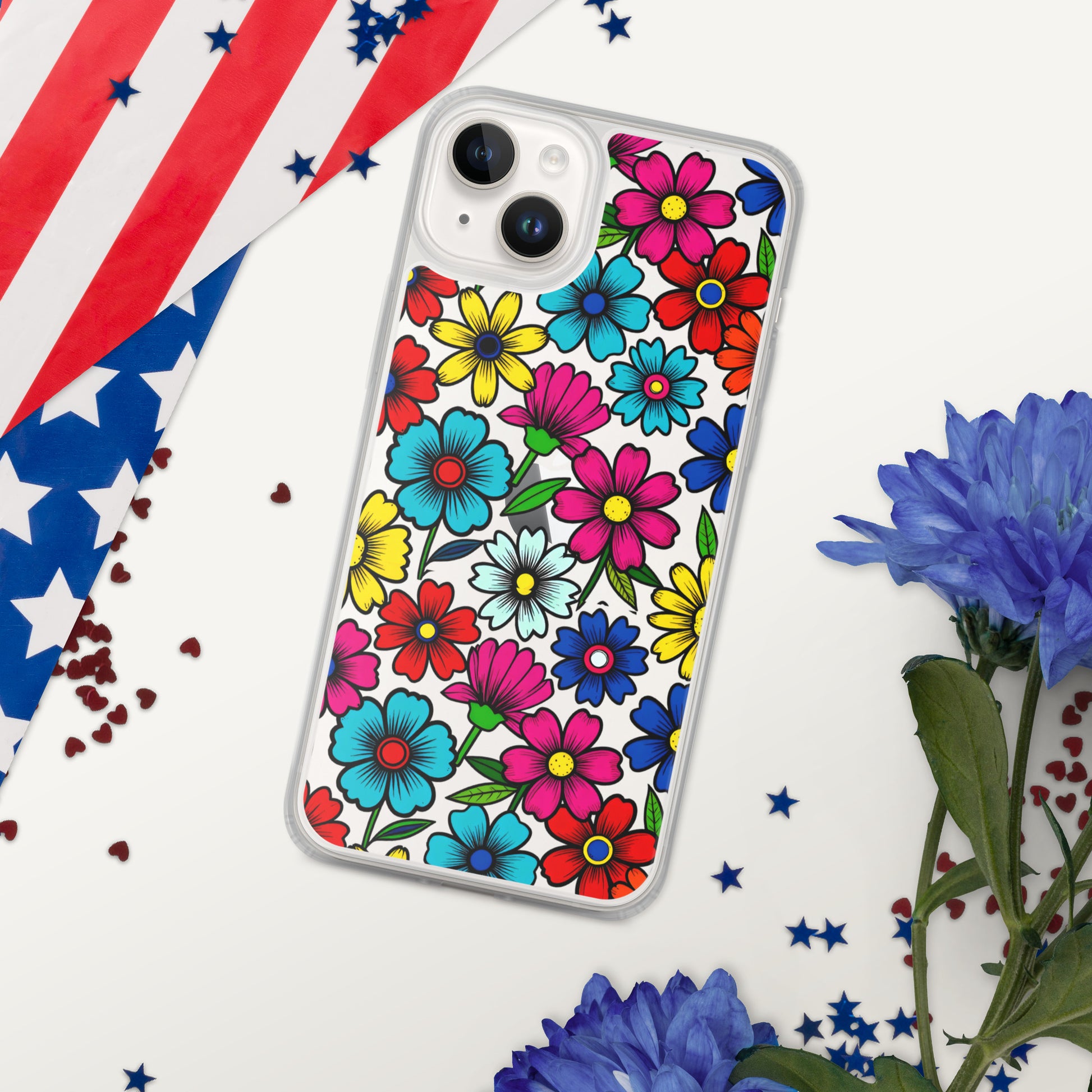 Clear Case for iPhone® - Elite Floral Formations iPhone Case – Success Bloom Luxury by printfluence.net