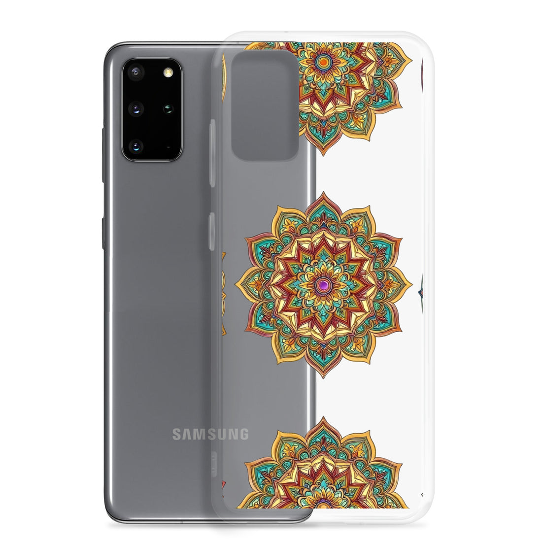 Clear Case for Samsung® - Geometric Star Harmony Clear Samsung Case – For Visionary Elite by printfluence.net