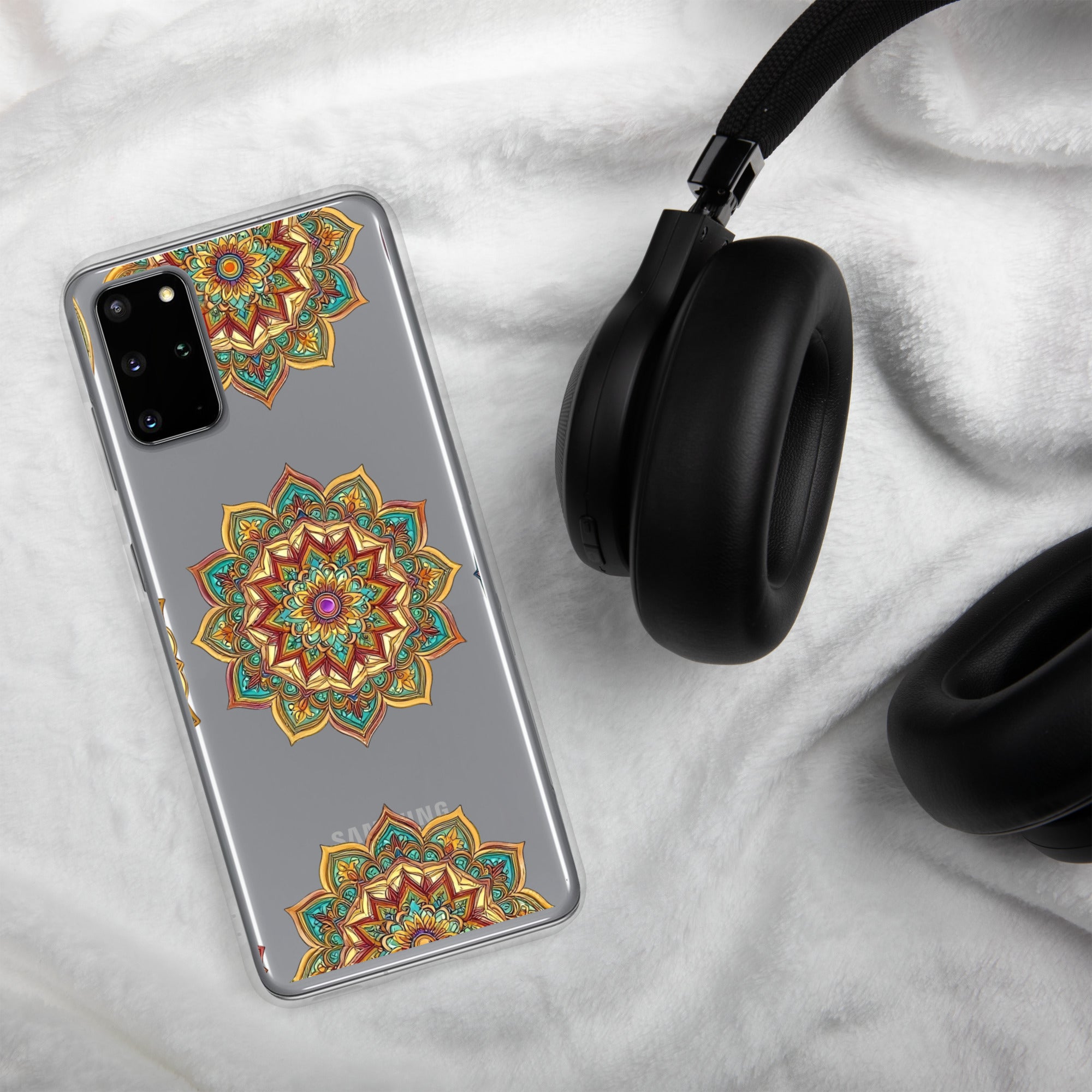Clear Case for Samsung® - Geometric Star Harmony Clear Samsung Case – For Visionary Elite by printfluence.net
