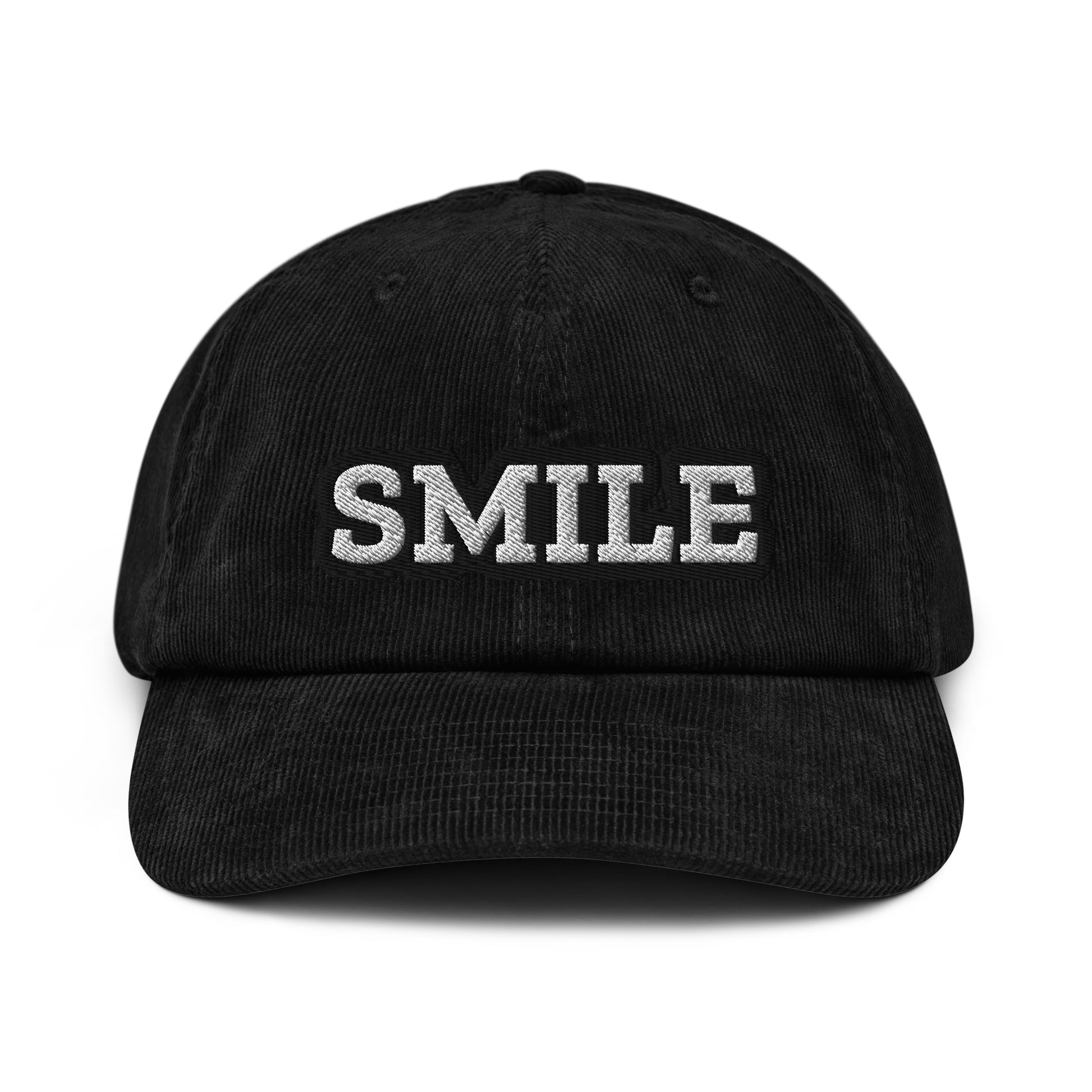 Corduroy hat - SMILE – Premium Corduroy Hat for Successful Visionaries by printfluence.net