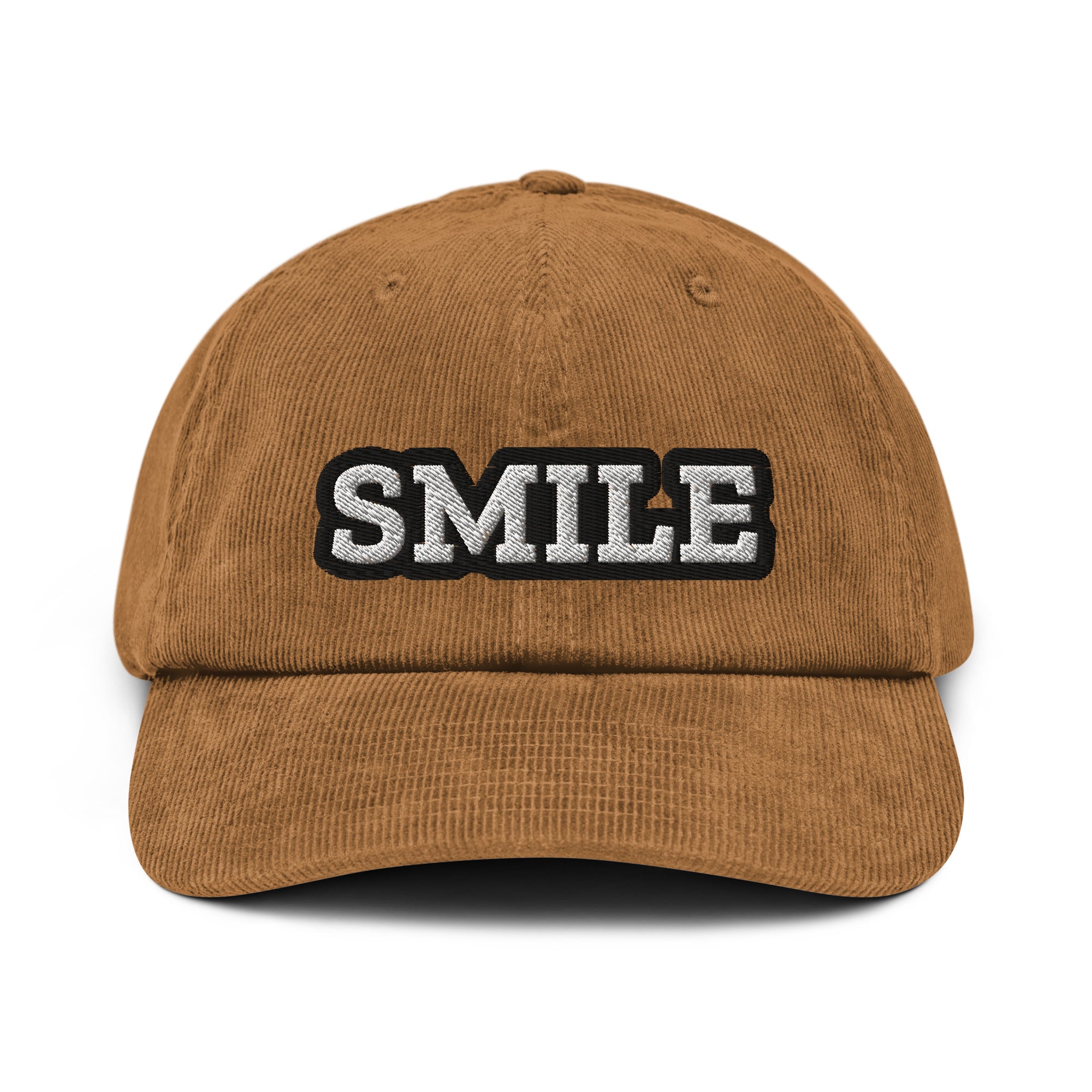 Corduroy hat - SMILE – Premium Corduroy Hat for Successful Visionaries by printfluence.net