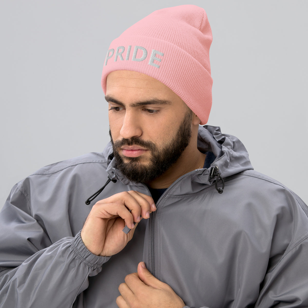 Inspirational Quotes Lovers | Cuffed Beanie — PRIDE by printfluence