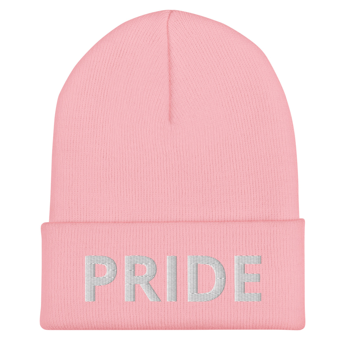 Inspirational Quotes Lovers | Cuffed Beanie — PRIDE by printfluence