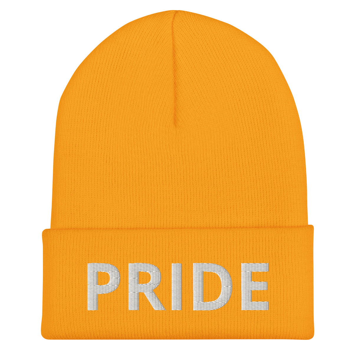 Inspirational Quotes Lovers | Cuffed Beanie — PRIDE by printfluence