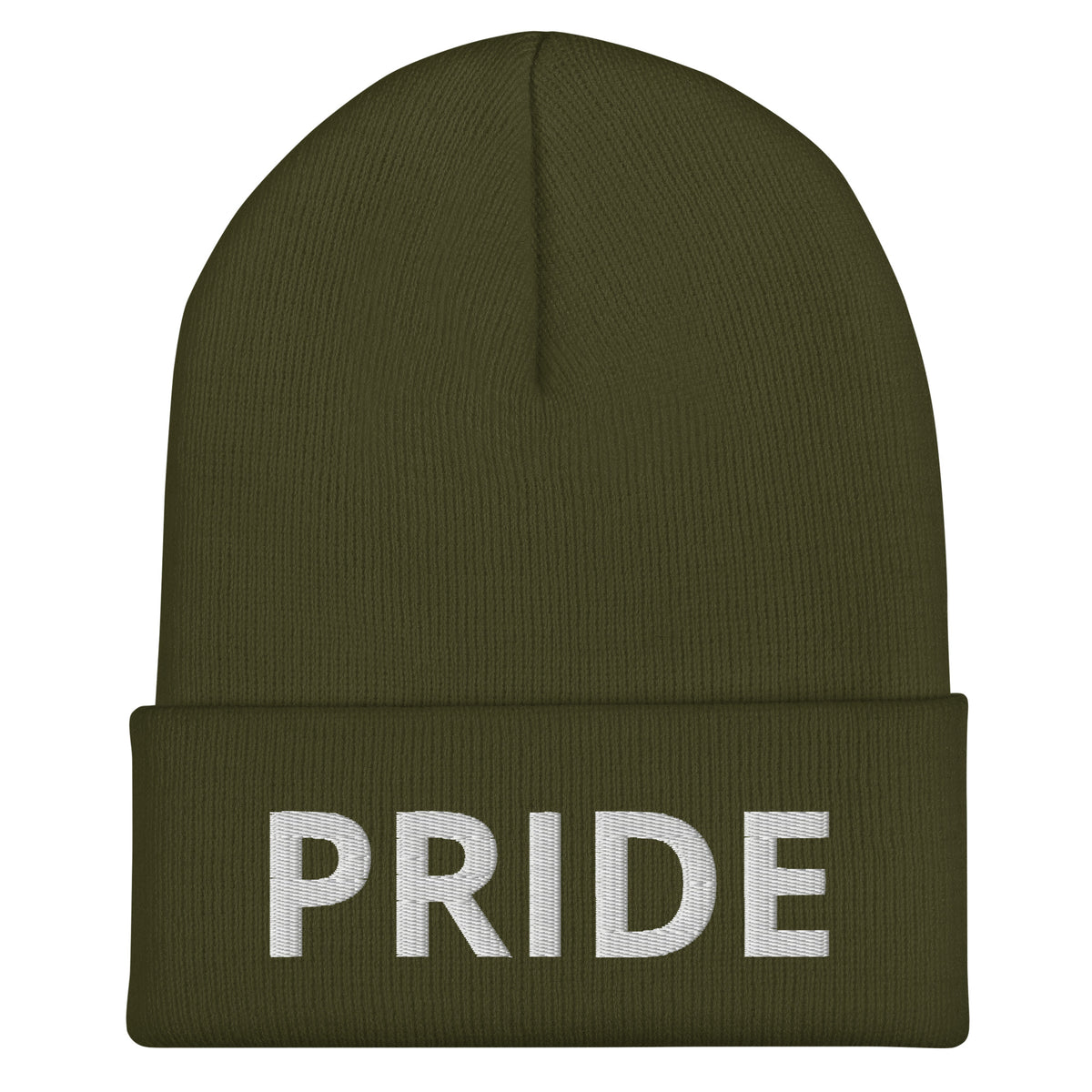 Inspirational Quotes Lovers | Cuffed Beanie — PRIDE by printfluence
