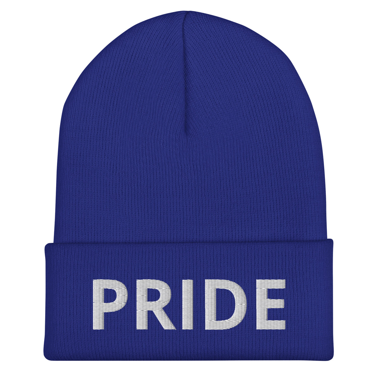 Inspirational Quotes Lovers | Cuffed Beanie — PRIDE by printfluence