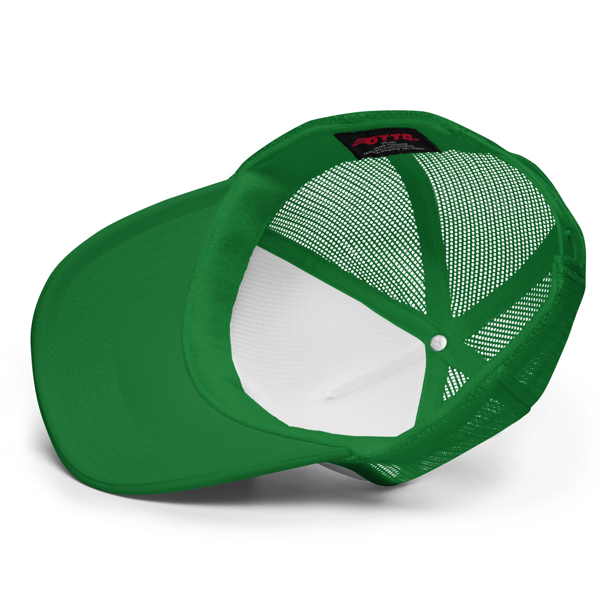 Foam trucker hat - Numbers Rule Universe Foam Trucker Hat – Bold Futuristic Quote Cap by printfluence.net