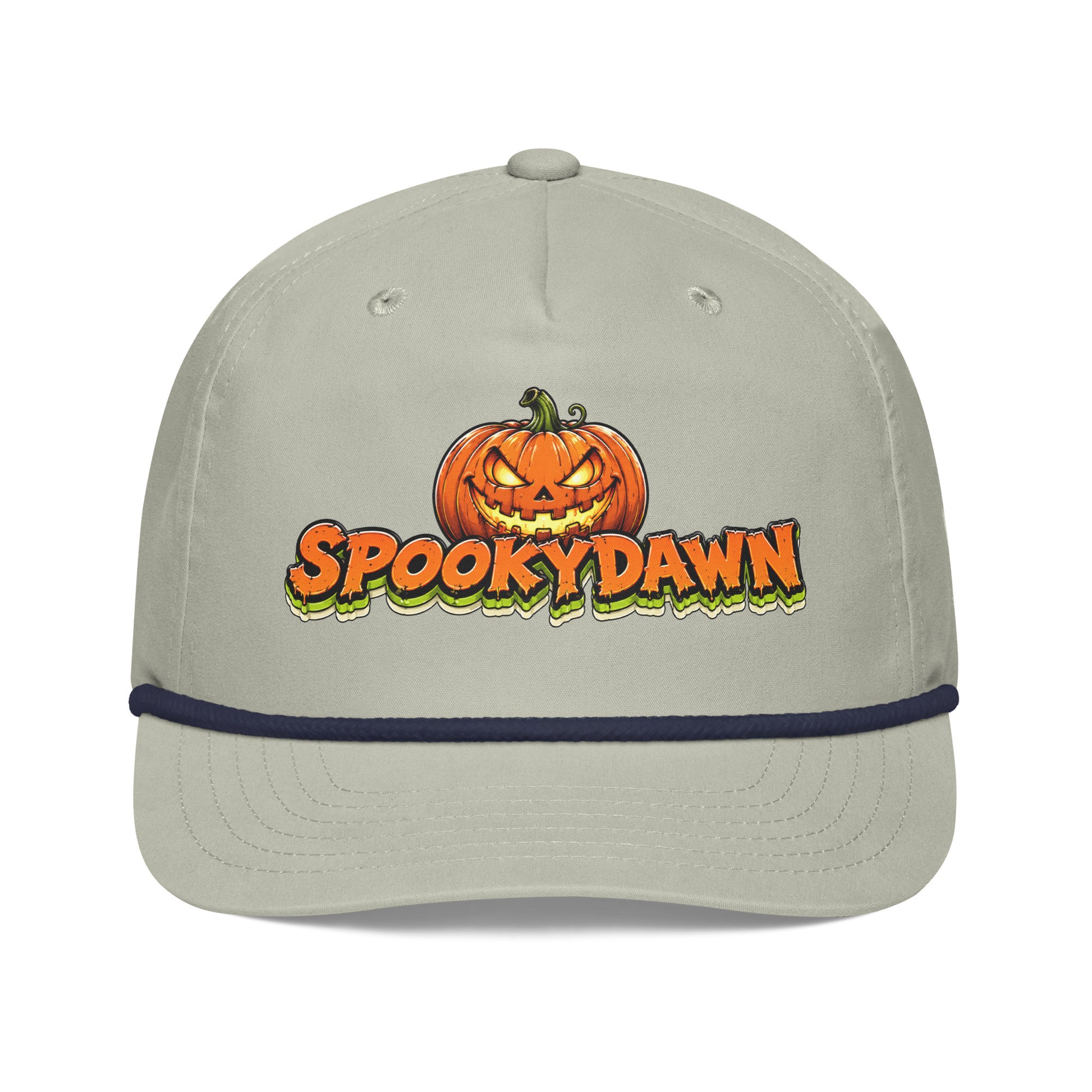 Spookydawn Vintage Horror Mystery Golf Rope Cap by printfluence.net