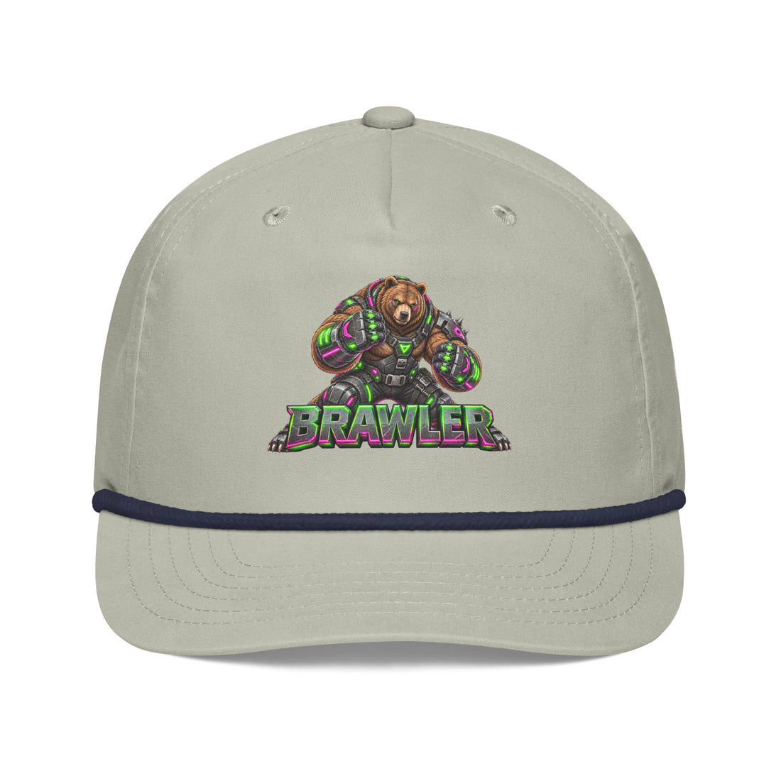 Cyberpunk Animals Lovers | Golf Rope Cap — BRAWLER by printfluence