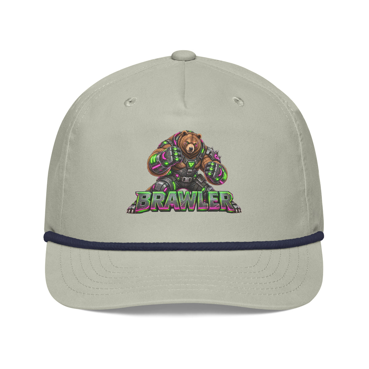 Cyberpunk Animals Lovers | Golf Rope Cap — BRAWLER by printfluence