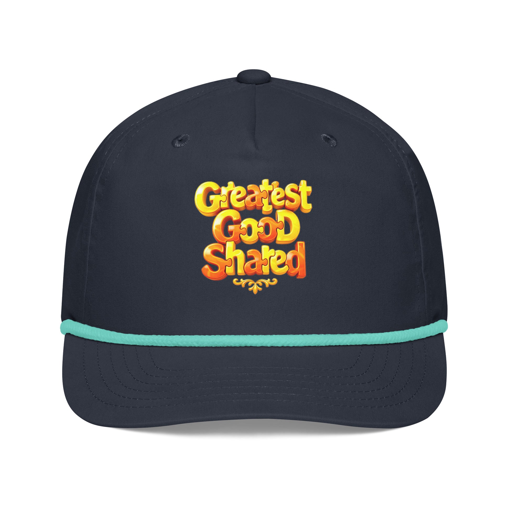 Golf rope cap - Greatest Good Shared Rope Cap – Golf Richardson Motivational Hat by printfluence.net
