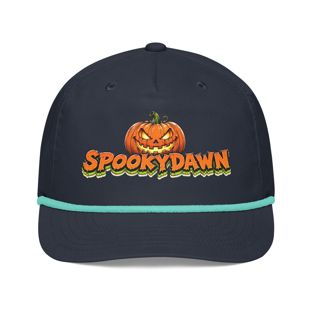 Spookydawn Vintage Horror Mystery Golf Rope Cap by printfluence.net