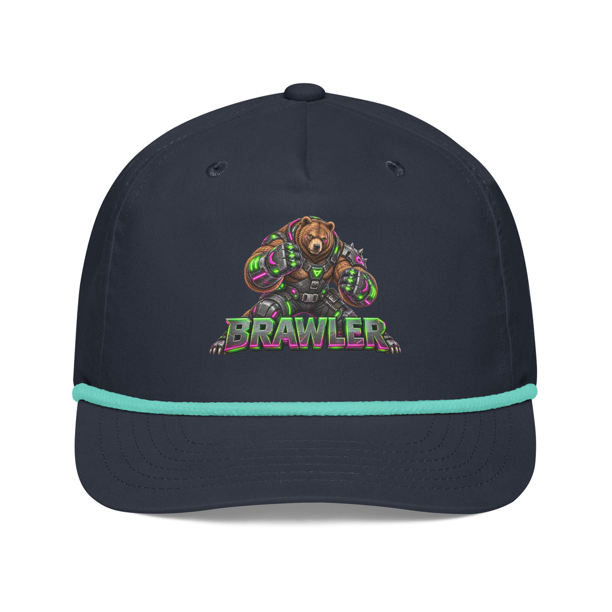 Cyberpunk Animals Lovers | Golf Rope Cap — BRAWLER by printfluence