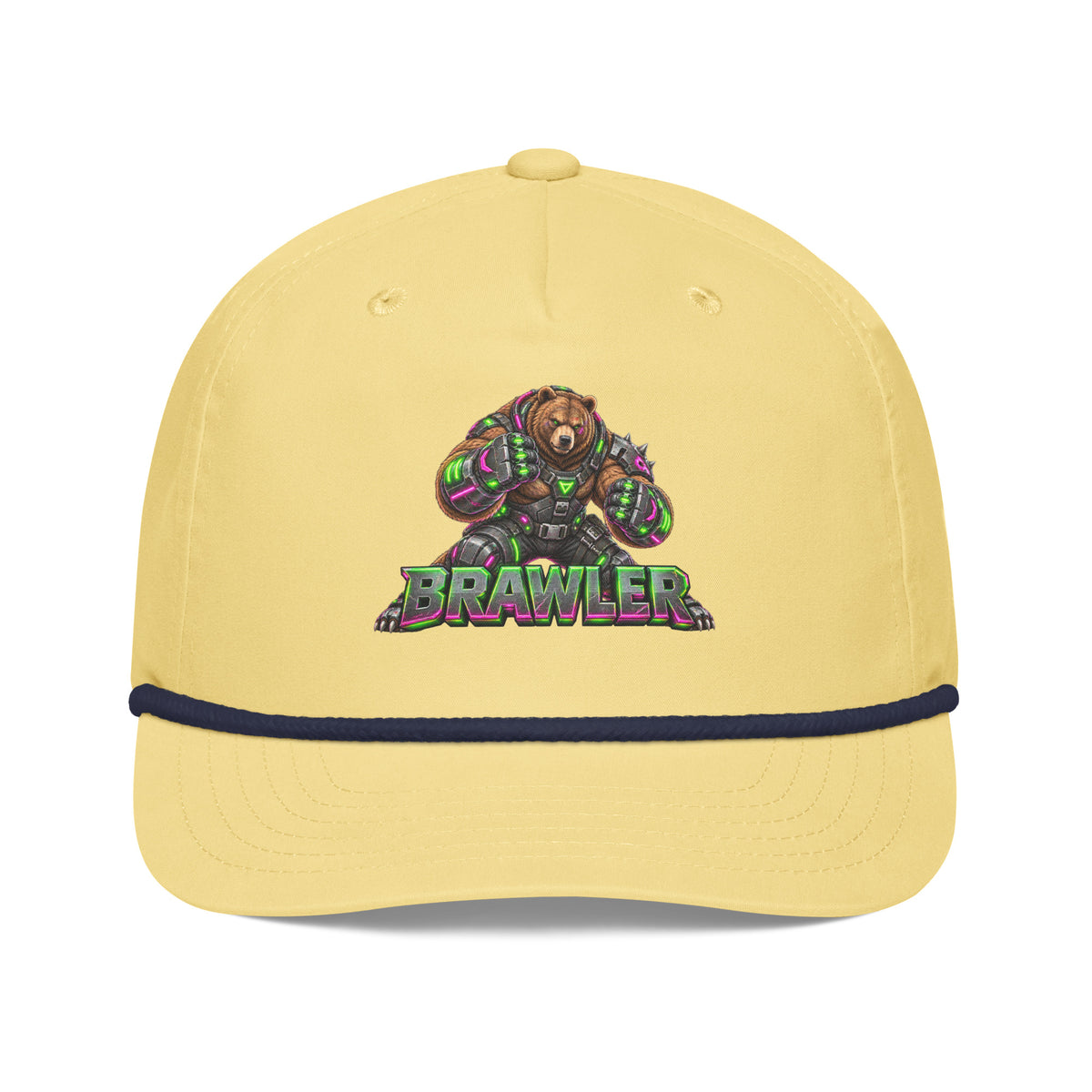 Cyberpunk Animals Lovers | Golf Rope Cap — BRAWLER by printfluence