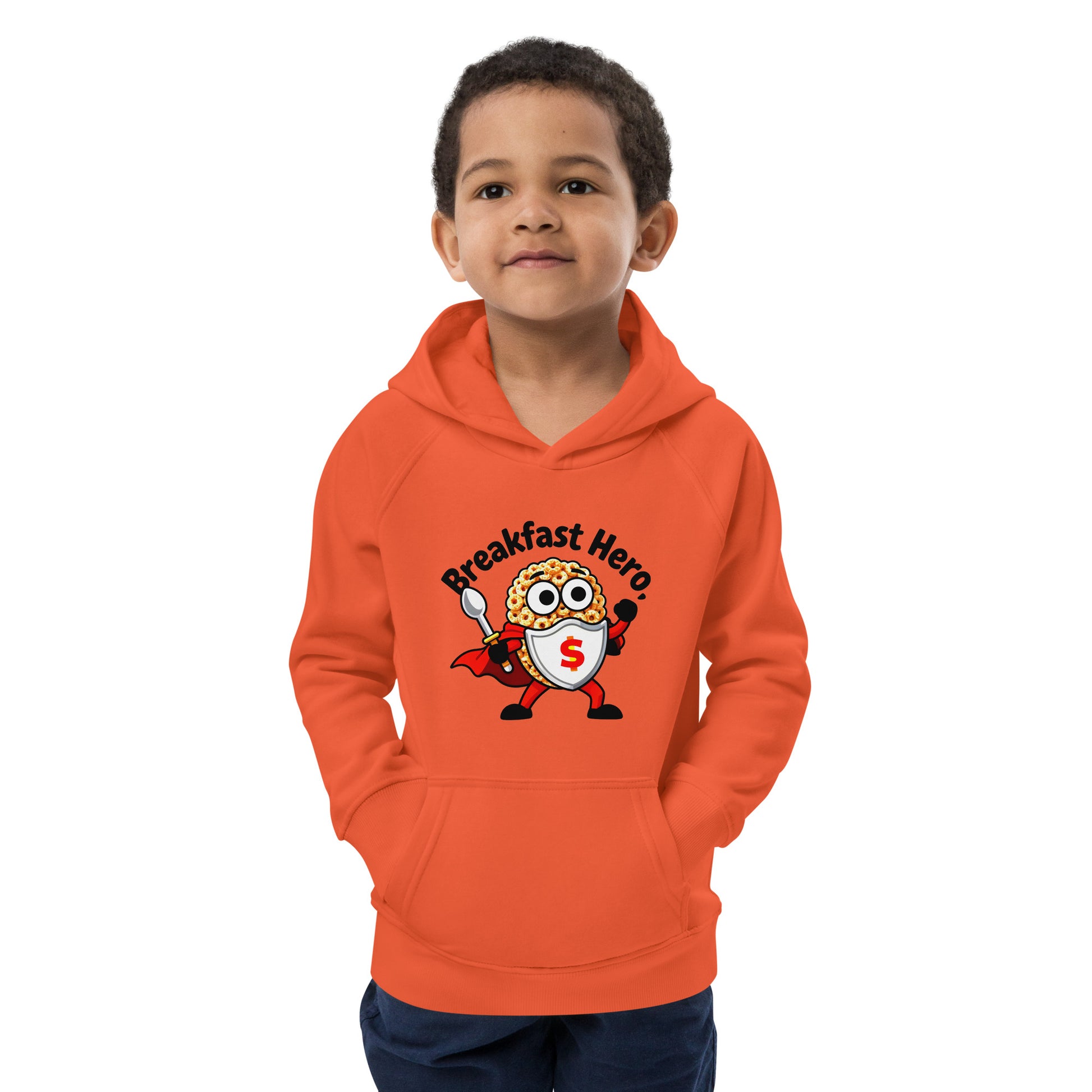Kids eco hoodie by printfluence.net