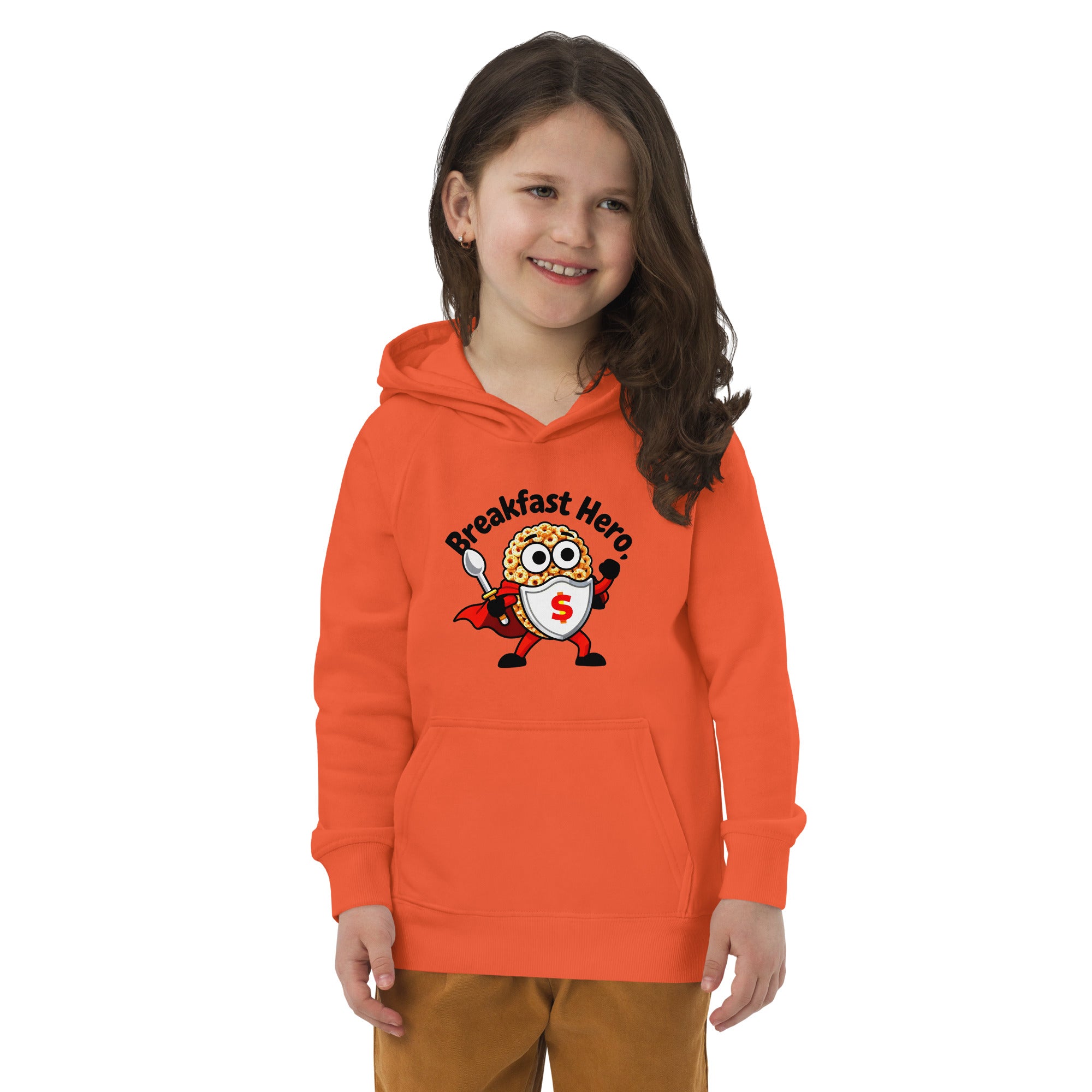 Kids eco hoodie by printfluence.net