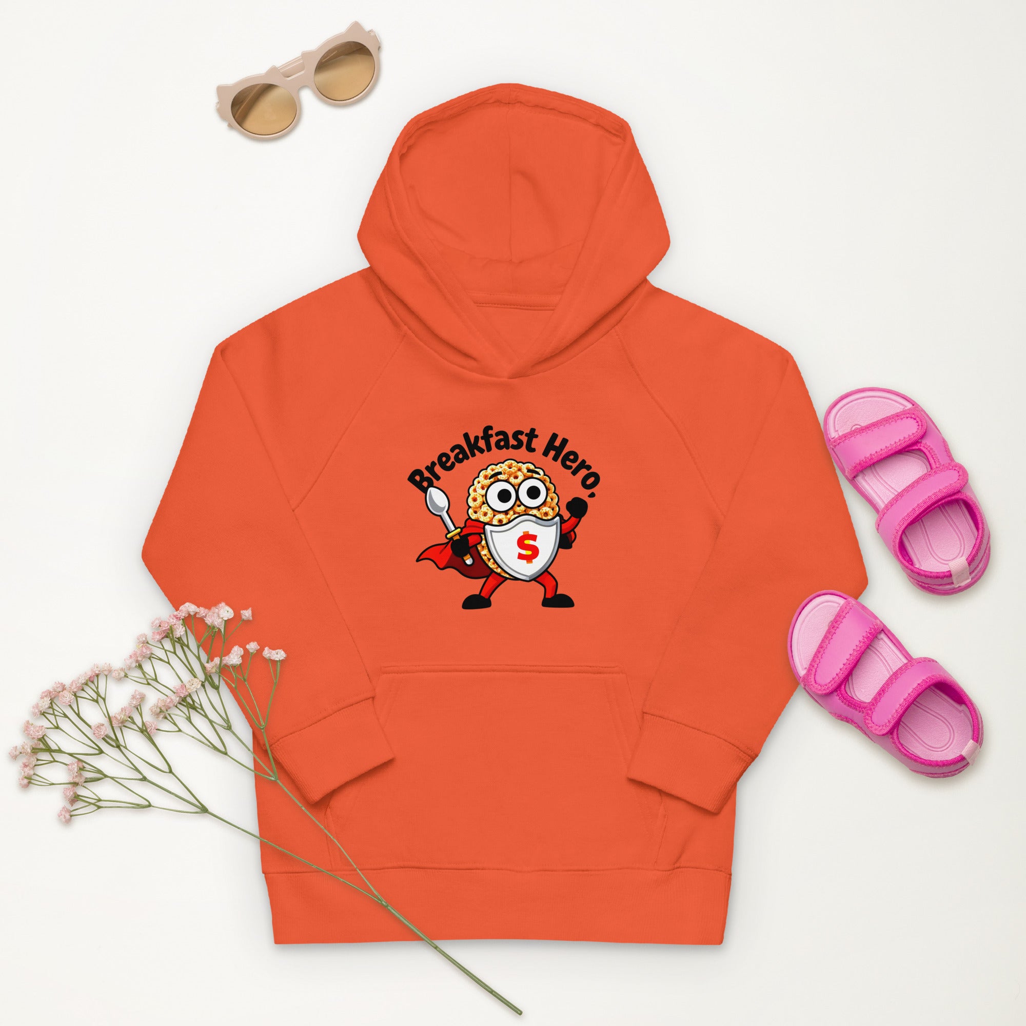 Kids eco hoodie by printfluence.net