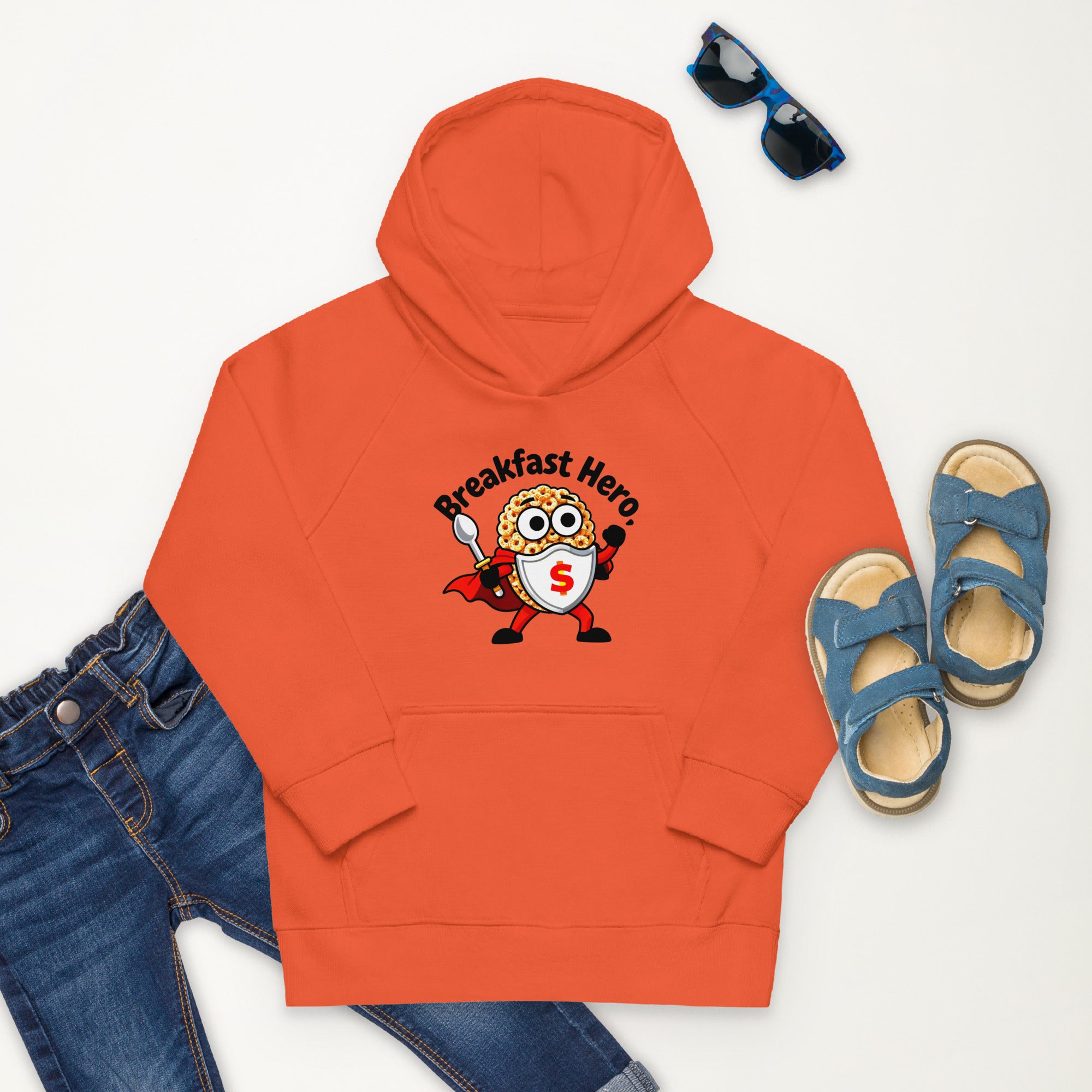 Kids eco hoodie by printfluence.net