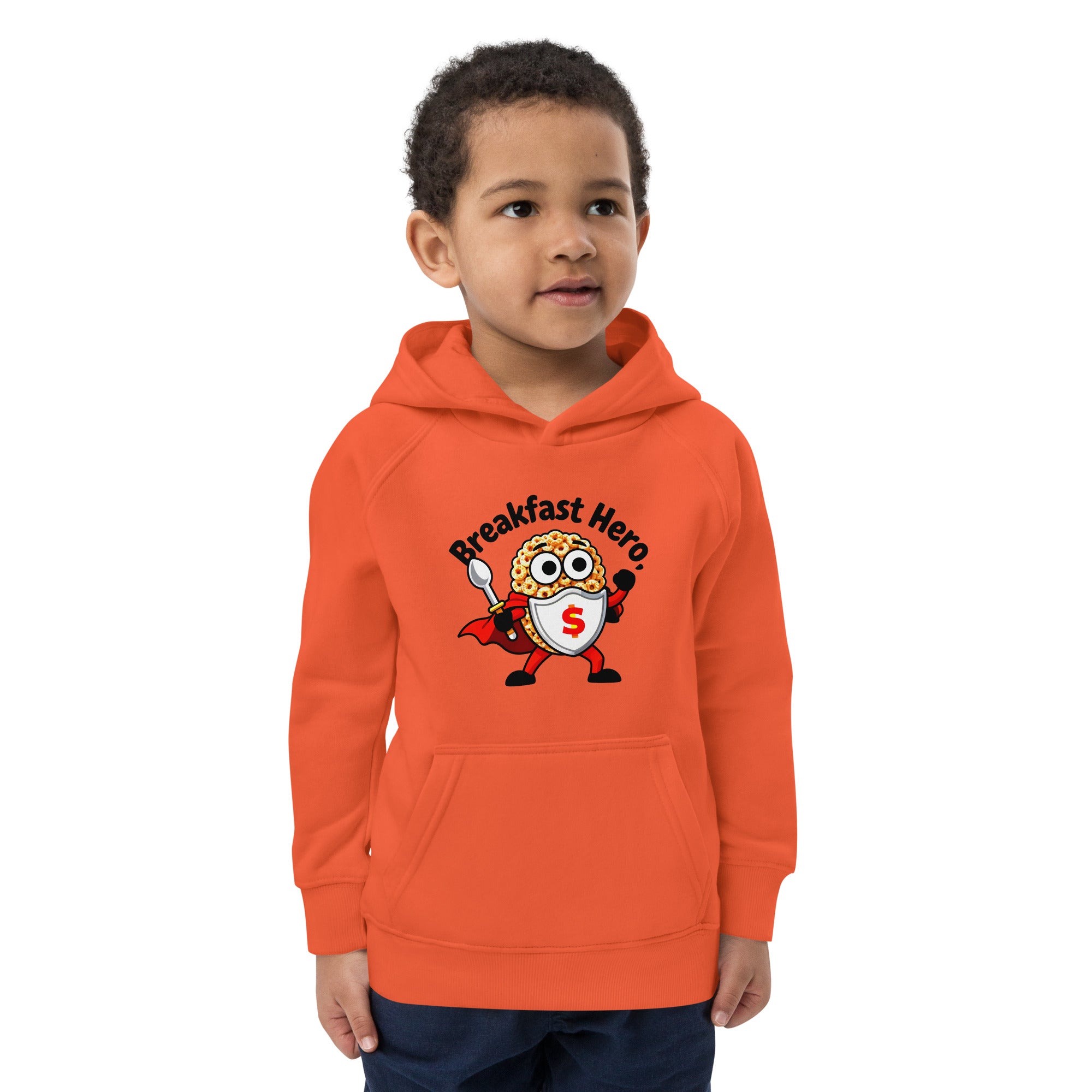 Kids eco hoodie by printfluence.net