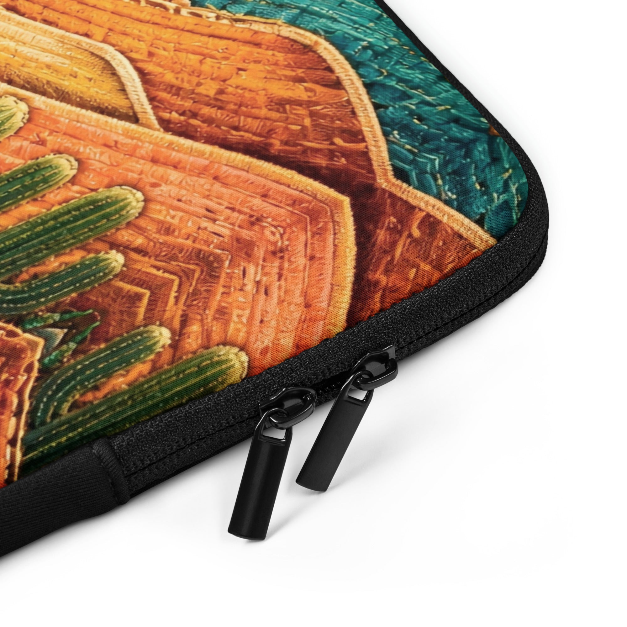 Laptop Sleeve - Sunrise Landscape Laptop Sleeve – Scenic Mountains, Fields & Meadows Case by printfluence.net