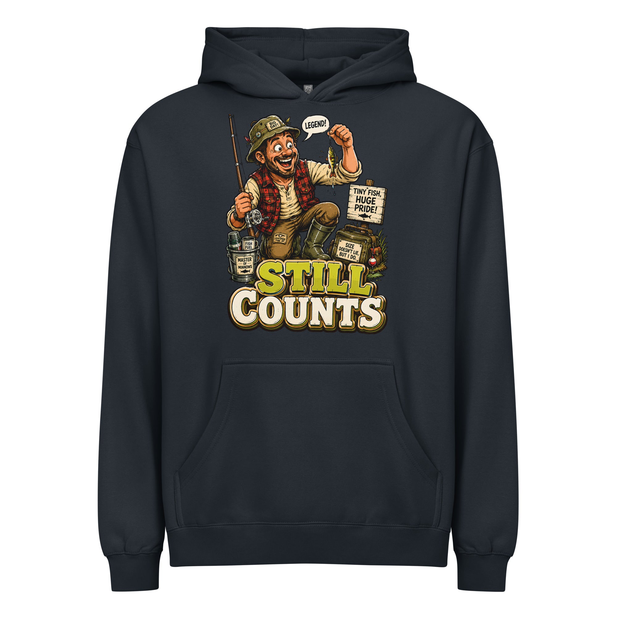 Men’s box hoodie by printfluence.net