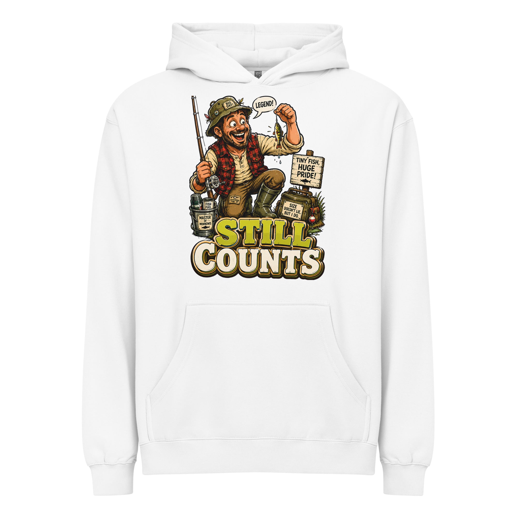 Men’s box hoodie by printfluence.net