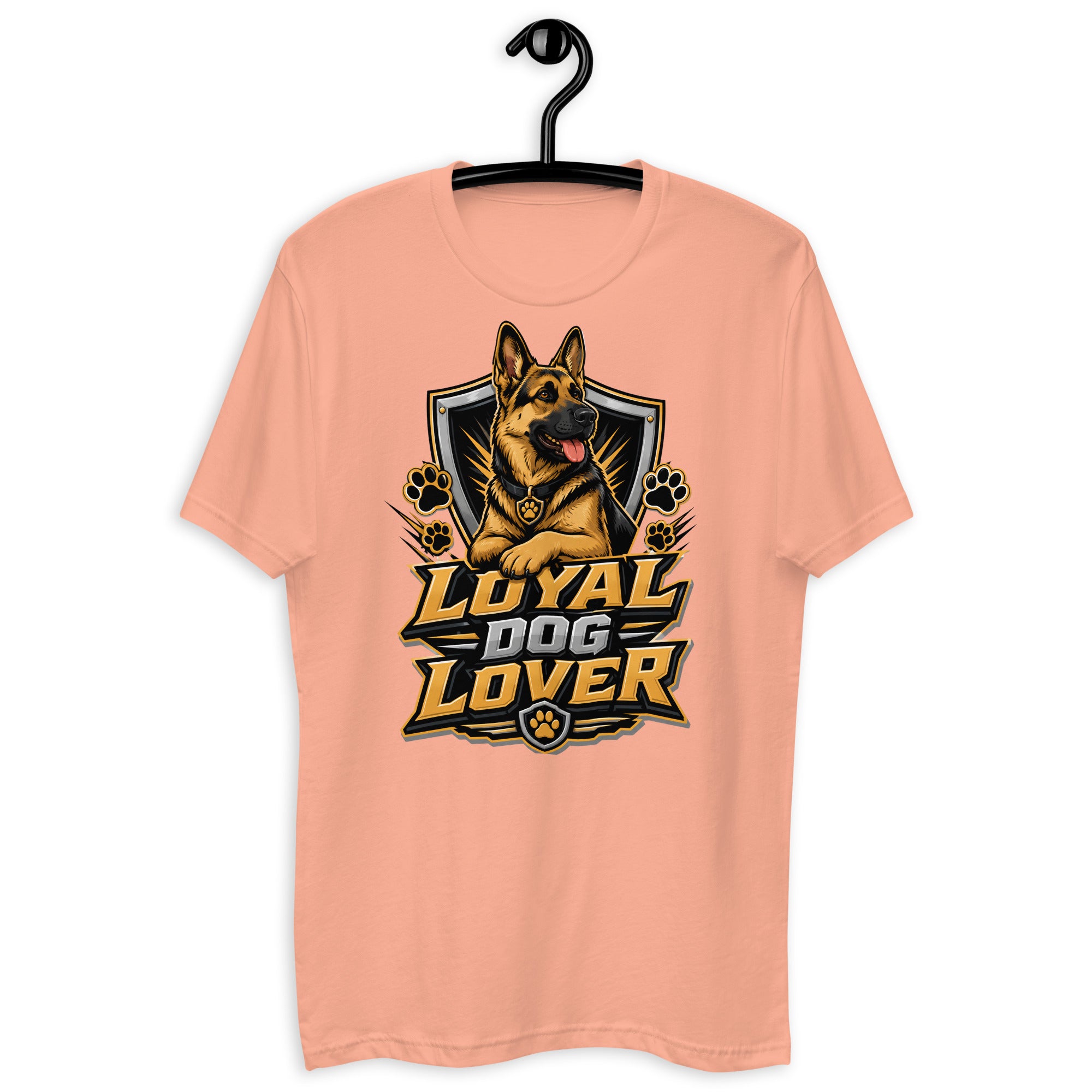 Elite Loyal Dog Lover - Premium Luxury German Shepherd Short Sleeve T-Shirt by printfluence.net