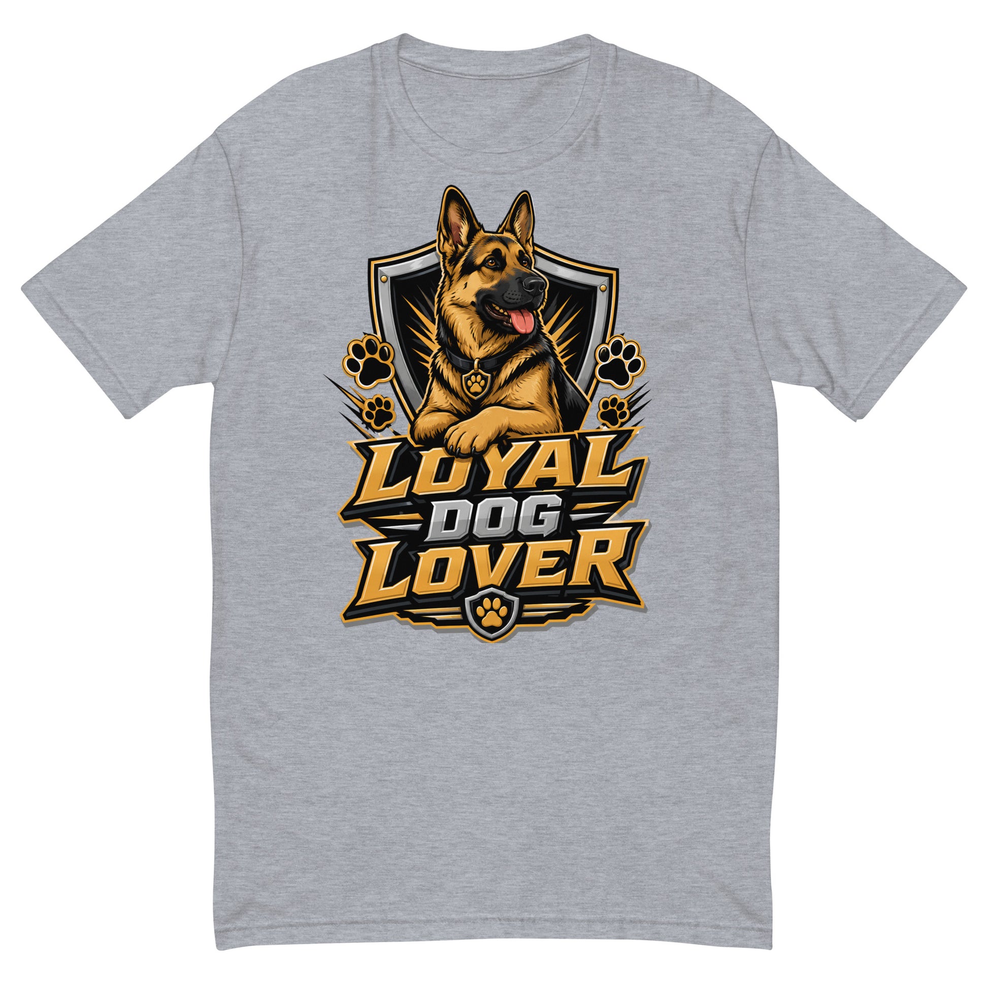 Elite Loyal Dog Lover - Premium Luxury German Shepherd Short Sleeve T-Shirt by printfluence.net